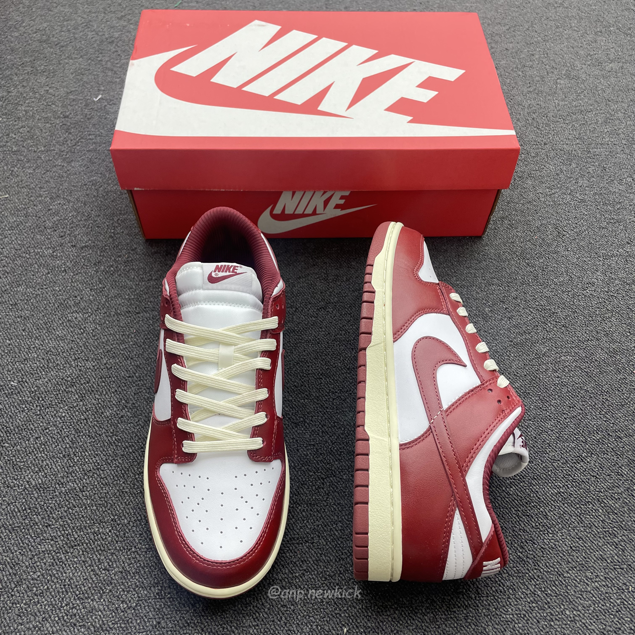 Nike Dunk Low Prm Vintage Team Red Fj4555 100 (12) - newkick.vip