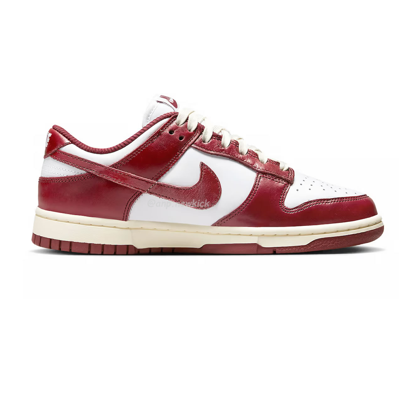 Nike Dunk Low Prm Vintage Team Red Fj4555 100 (5) - newkick.vip