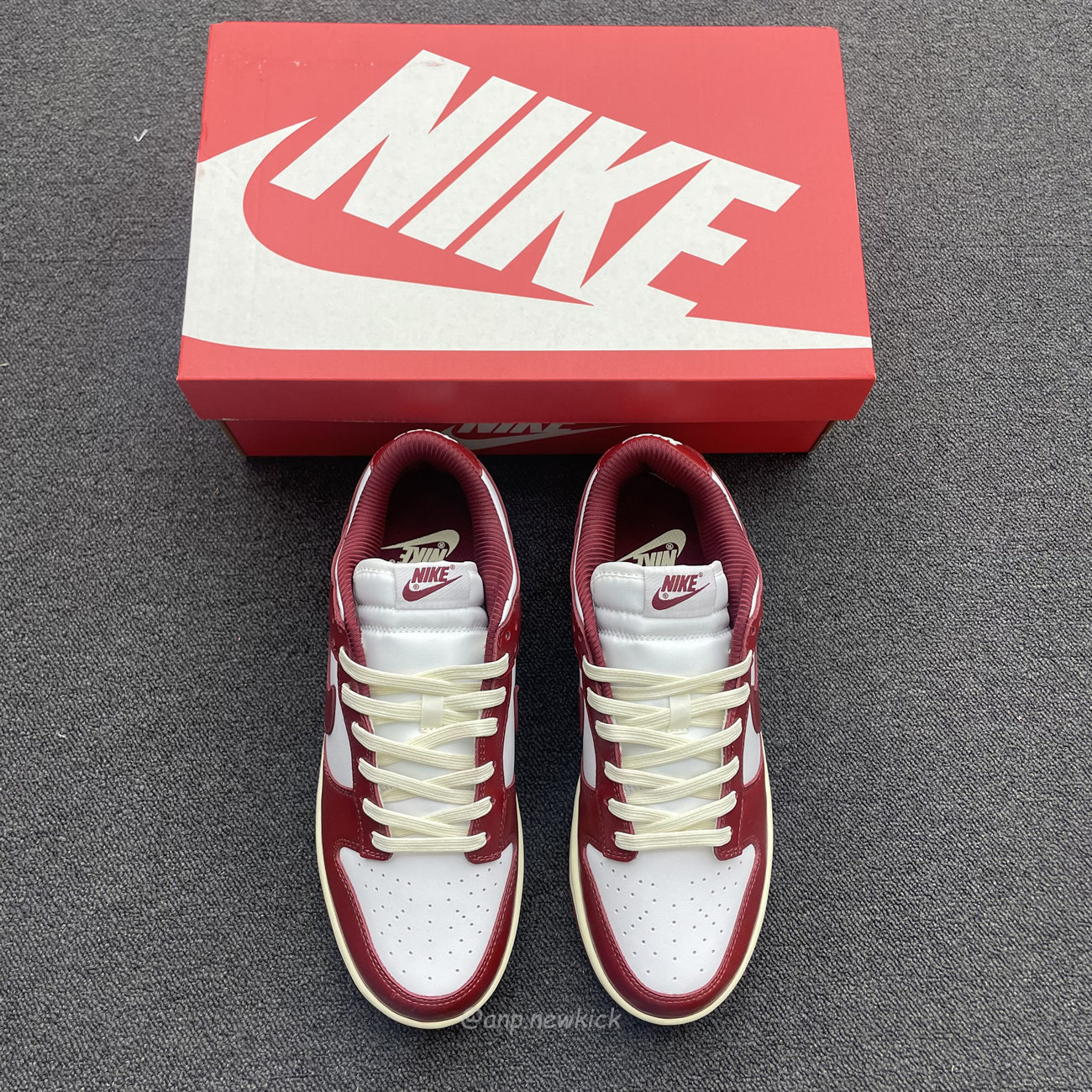 Nike Dunk Low Prm Vintage Team Red Fj4555 100 (7) - newkick.vip