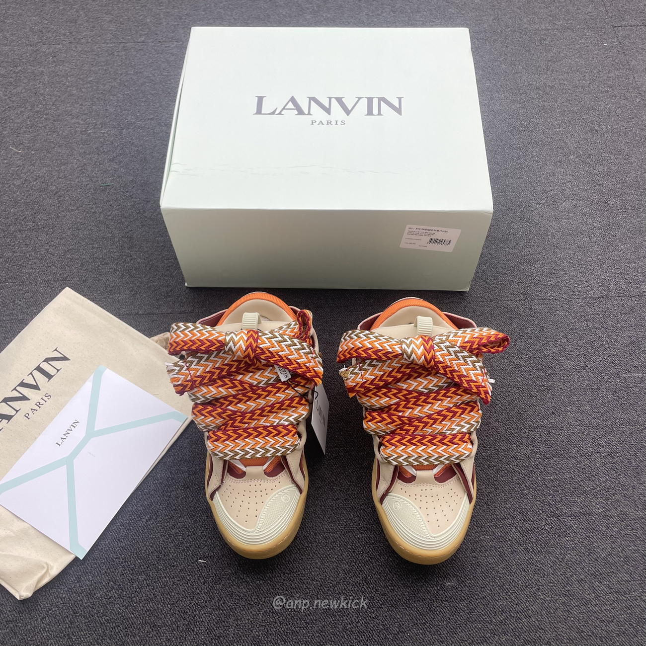 Lanvin Curb Sneakers Fmskrk11dragb518 (10) - newkick.vip