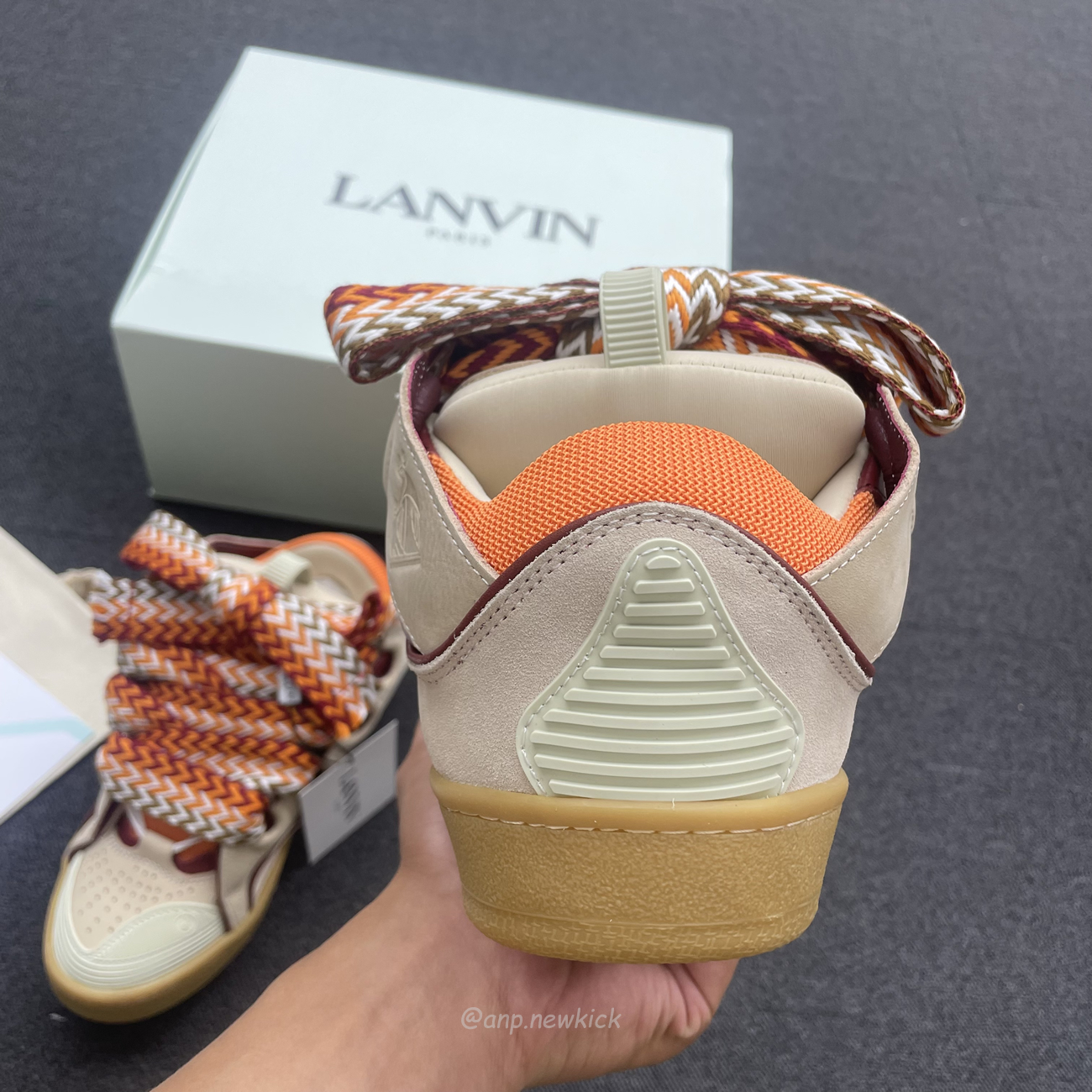 Lanvin Curb Sneakers Fmskrk11dragb518 (3) - newkick.vip