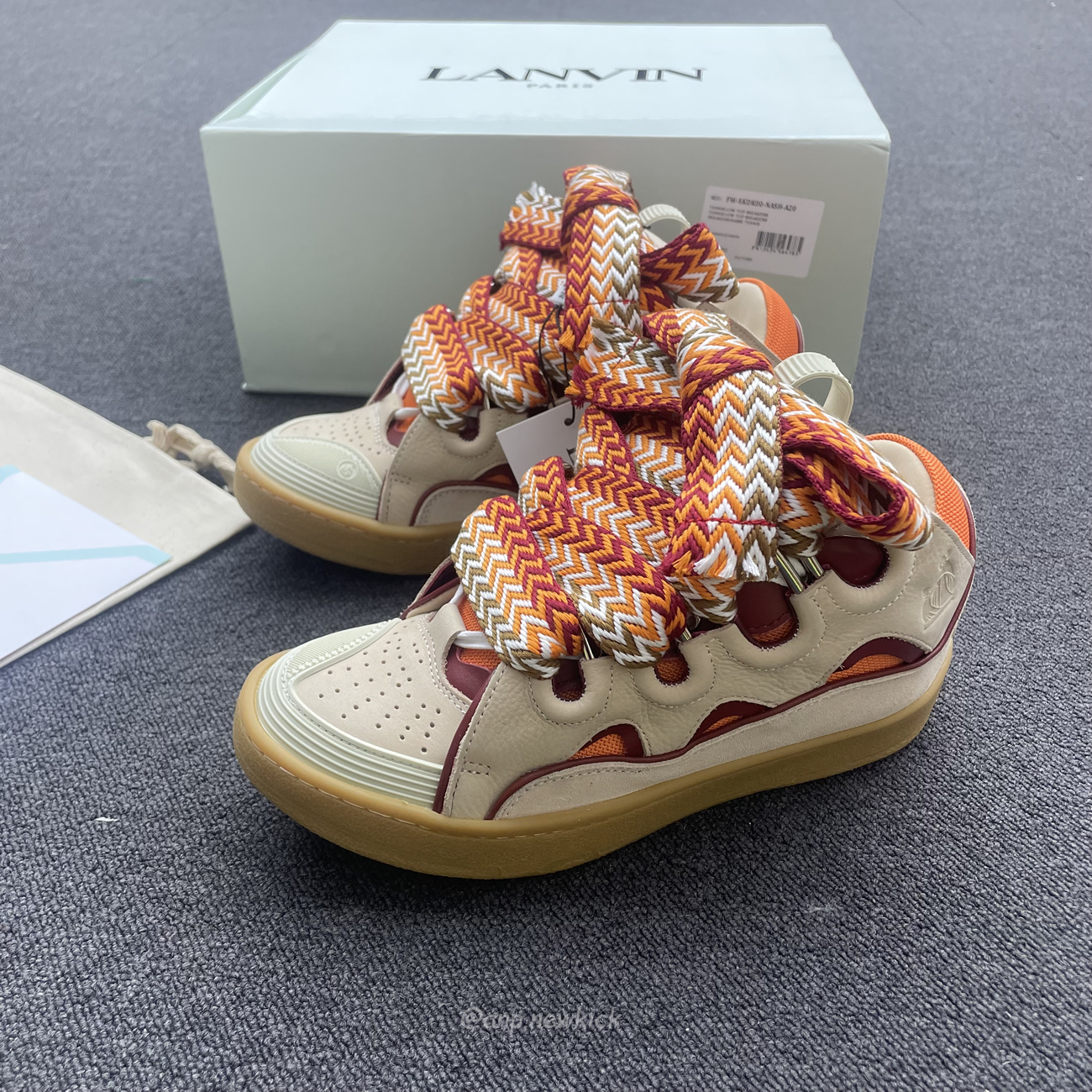 Lanvin Curb Sneakers Fmskrk11dragb518 (7) - newkick.vip