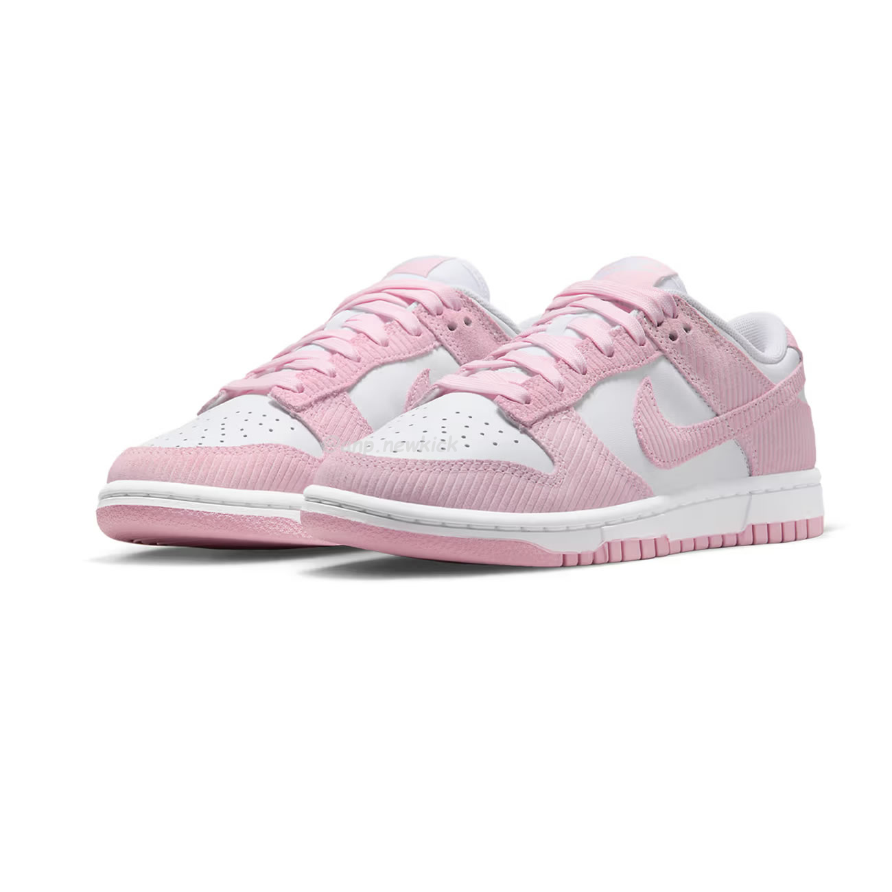 Nike Dunk Low Pink Corduroy Fn7167 100 (11) - newkick.vip