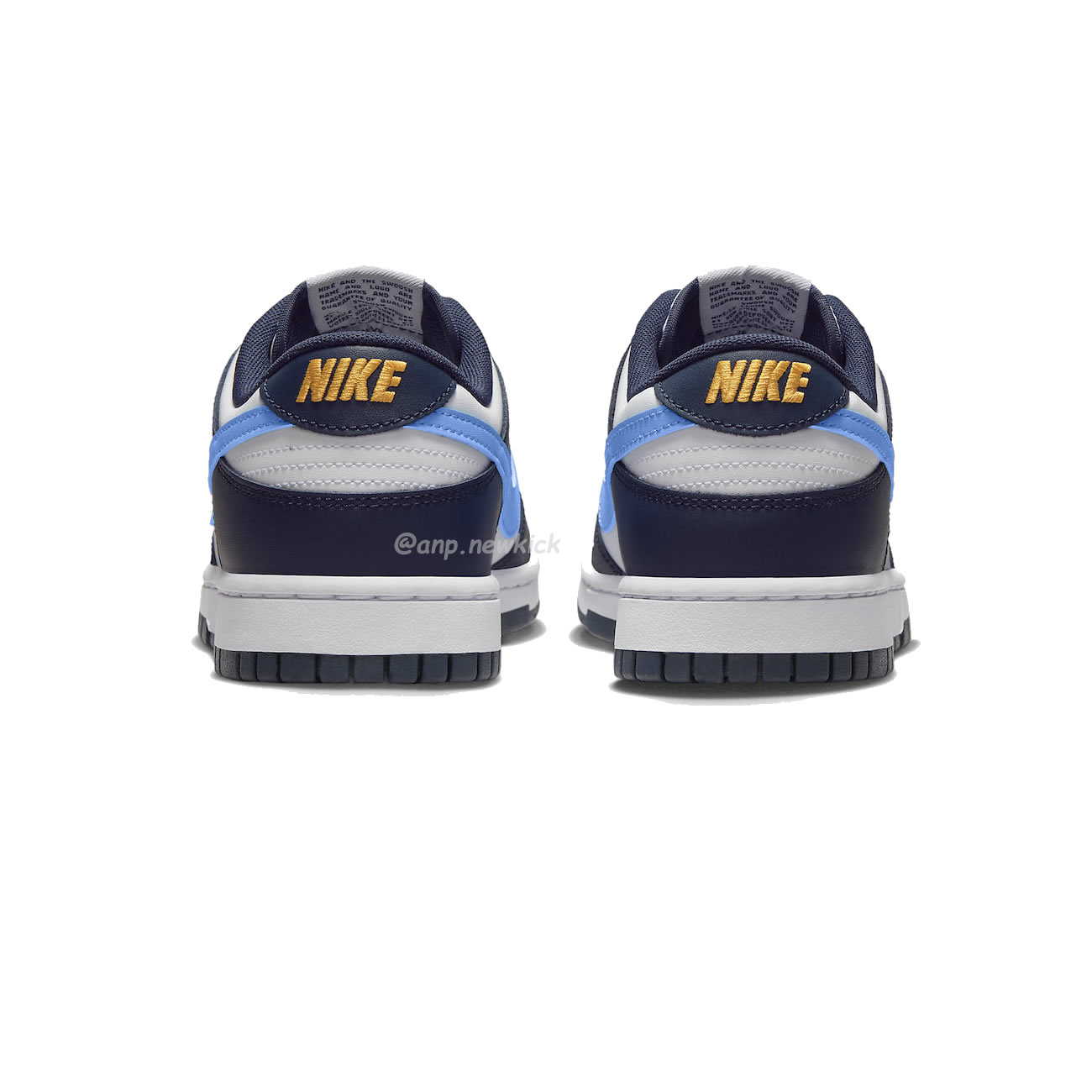 Nike Dunk Low Midnight Navy University Blue Fn7800 400 (5) - newkick.vip