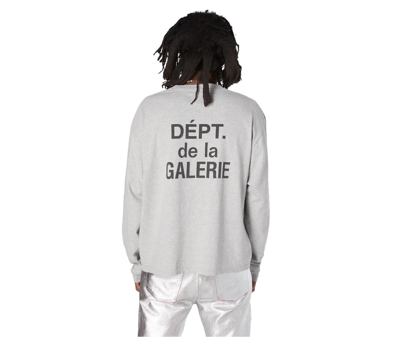 Gallery Dept. French Collector L S Tee White Blue Fw21 (7) - newkick.vip