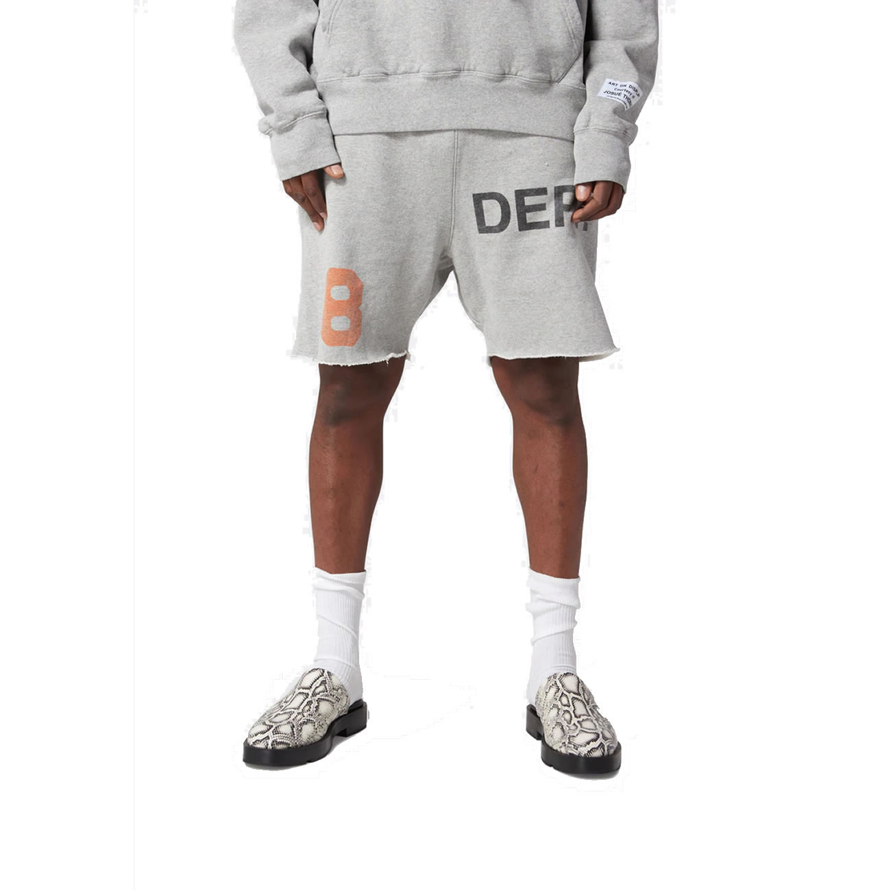 Gallery Dept Logo Sweat Shorts Trousers (6) - newkick.vip