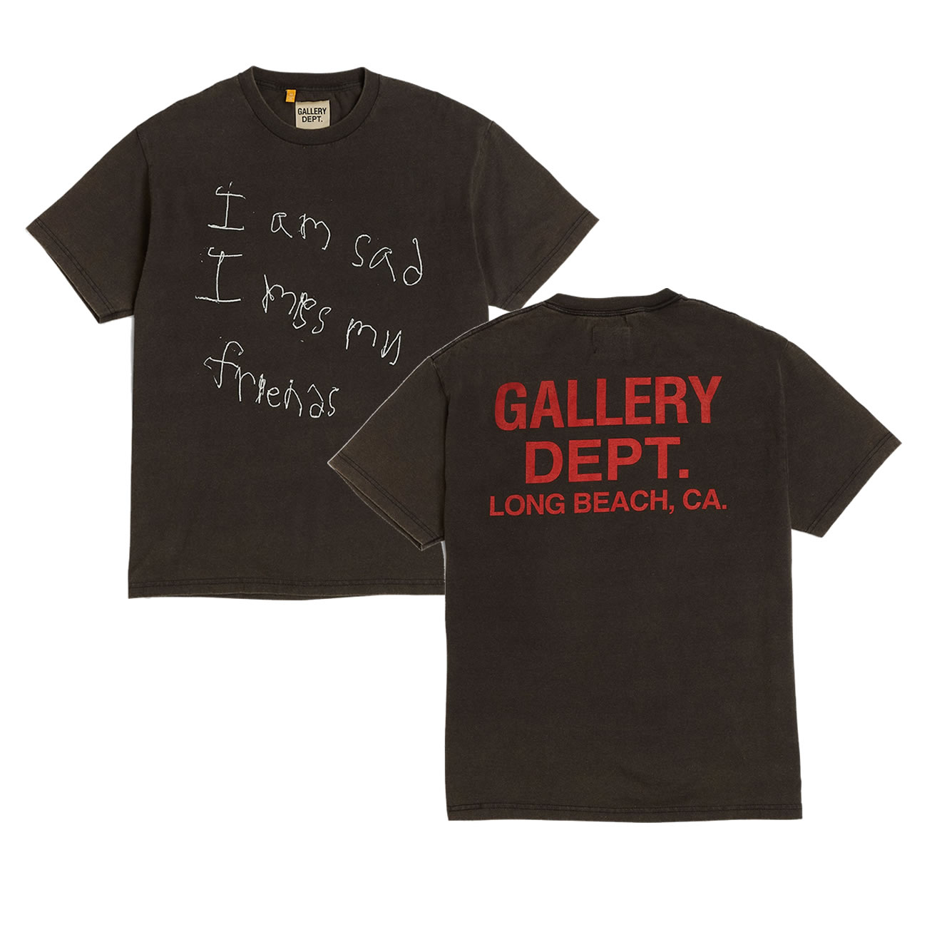 Gallery Dept Im Sad Ss Vintage Tee - newkick.vip