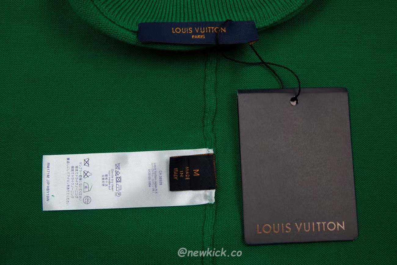 Louis Vuitton Everyday Lv Crewneck Green Black White (16) - newkick.vip