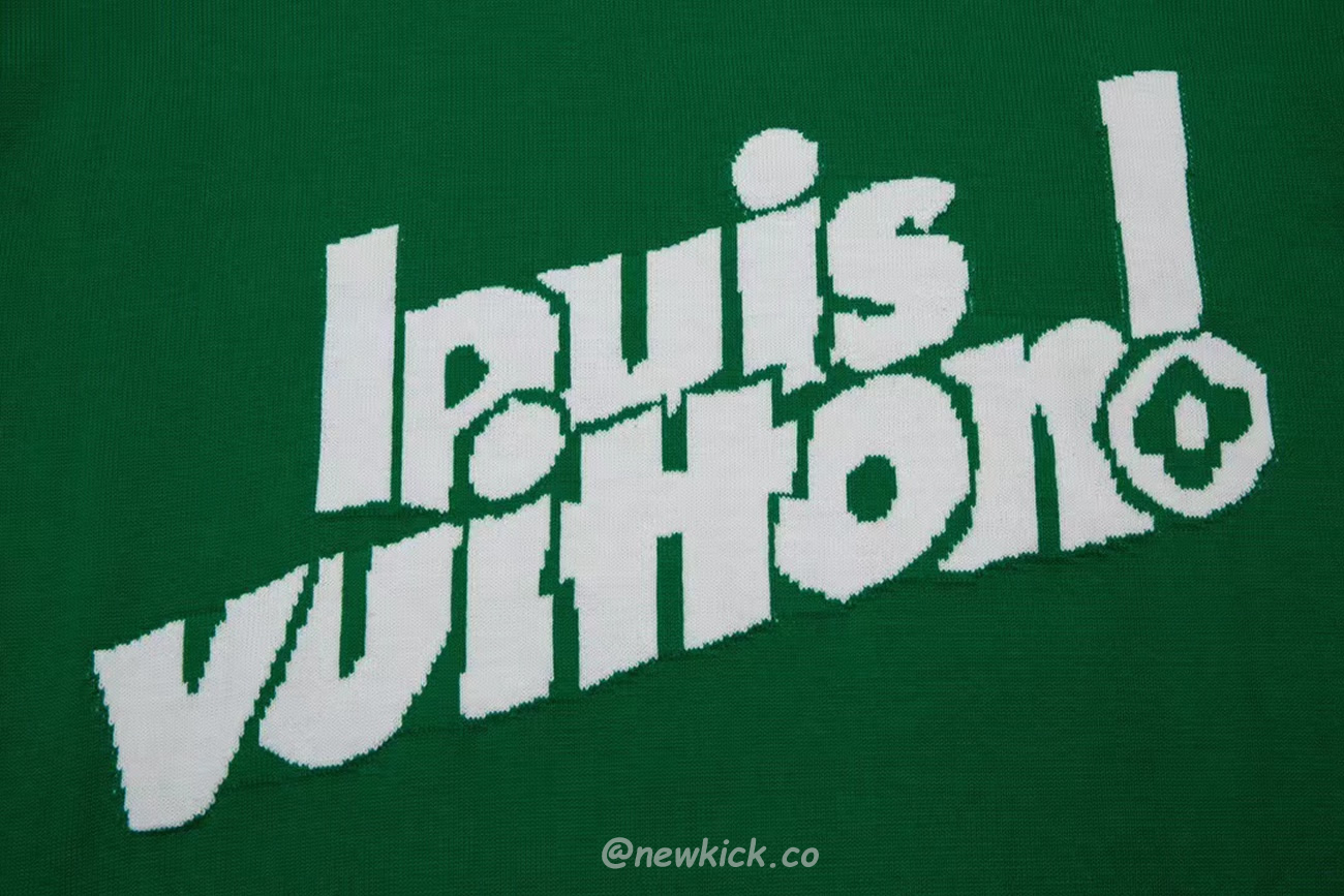 Louis Vuitton Everyday Lv Crewneck Green Black White (17) - newkick.vip