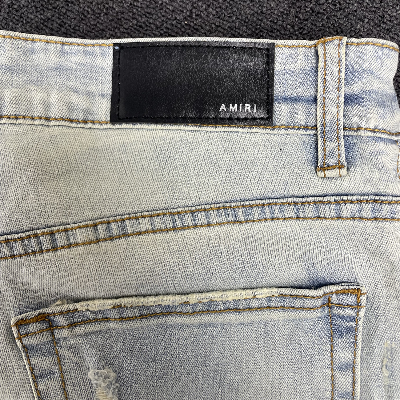 Amiri Core Applique Jean Clay Indigo Fw22 (9) - newkick.vip