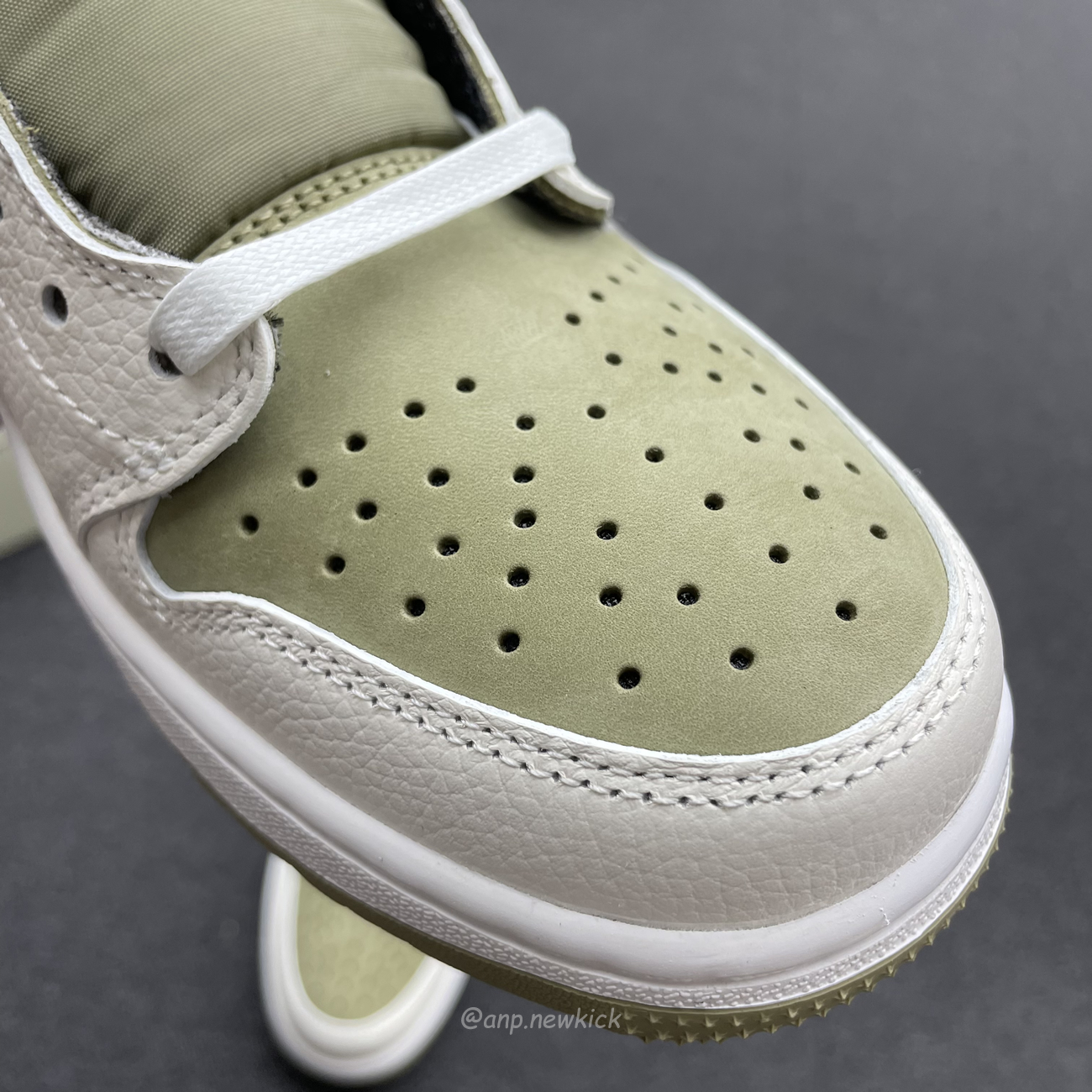 Air Jordan 1 Retro Low Golf Travis Scott Neutral Olive Fz3124 200 (7) - newkick.vip