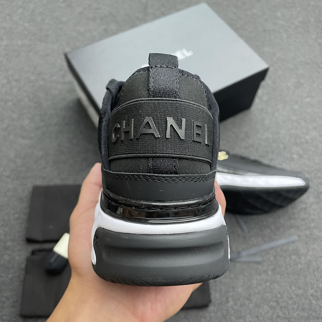 Chanel Casual Style Plain Logo Low Top Sneakers (14) - newkick.vip