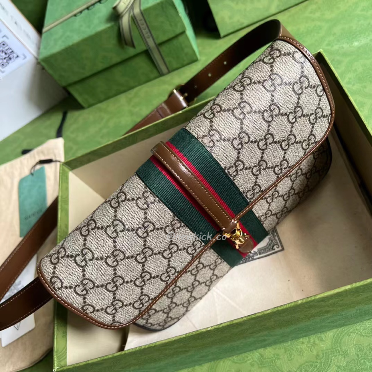 Gucci Jackie 1961 Belt Bag 699930 Huhhg 8565 (5) - newkick.vip