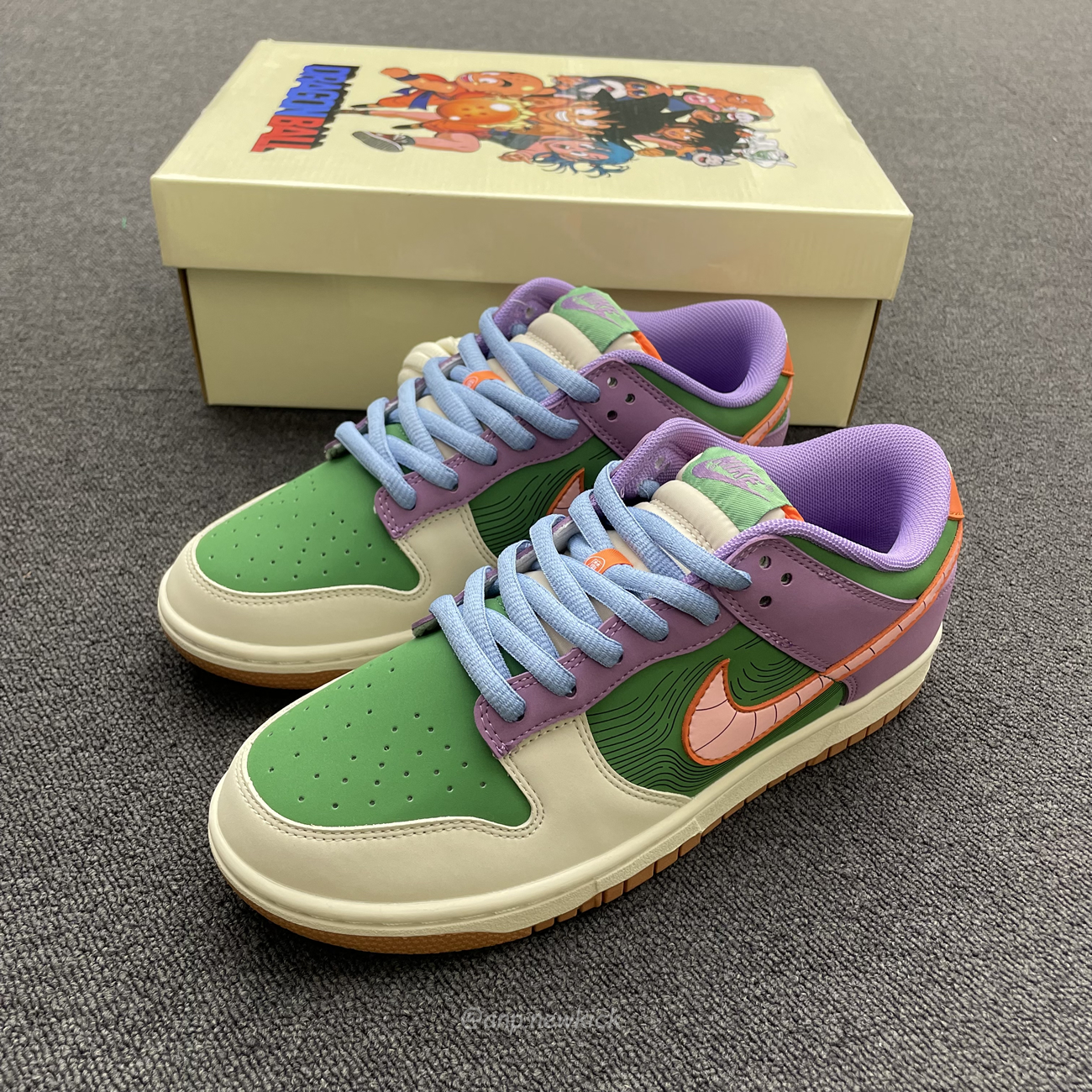 Nike Dunk Low Dragon Ball Piccolo Gp1255 027 (2) - newkick.vip