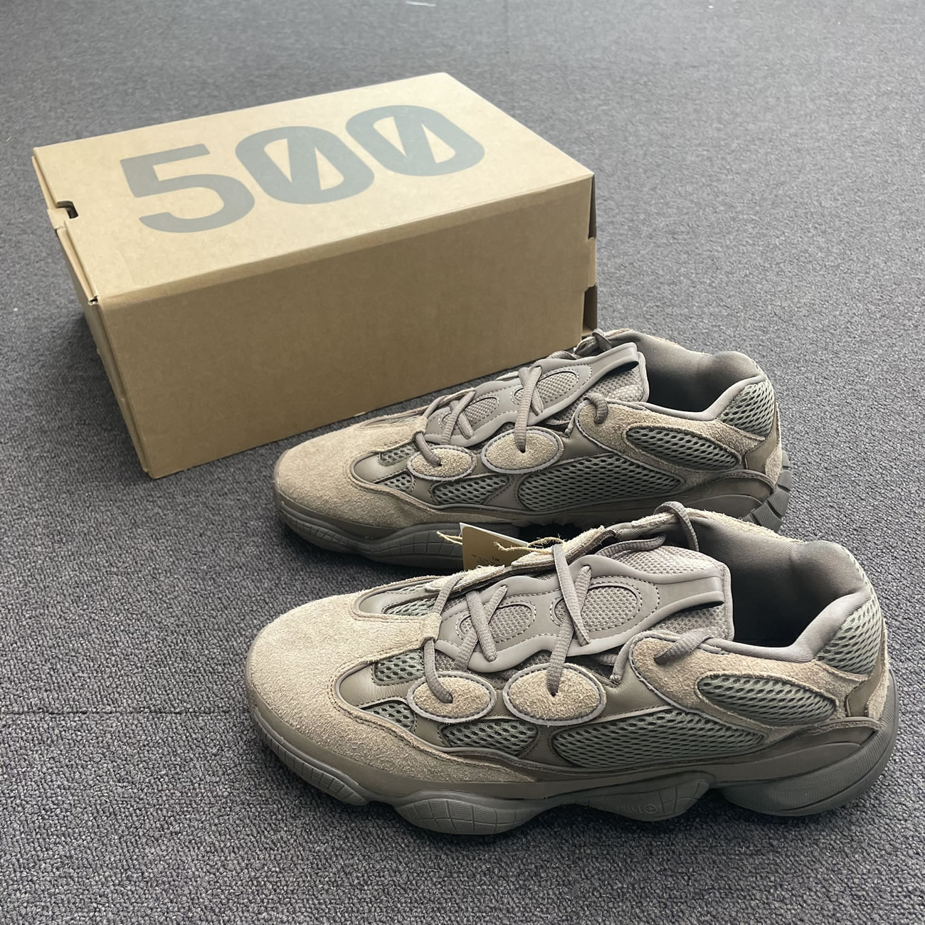 Adidas Yeezy 500 Clay Brown Gx3606 (10) - newkick.vip