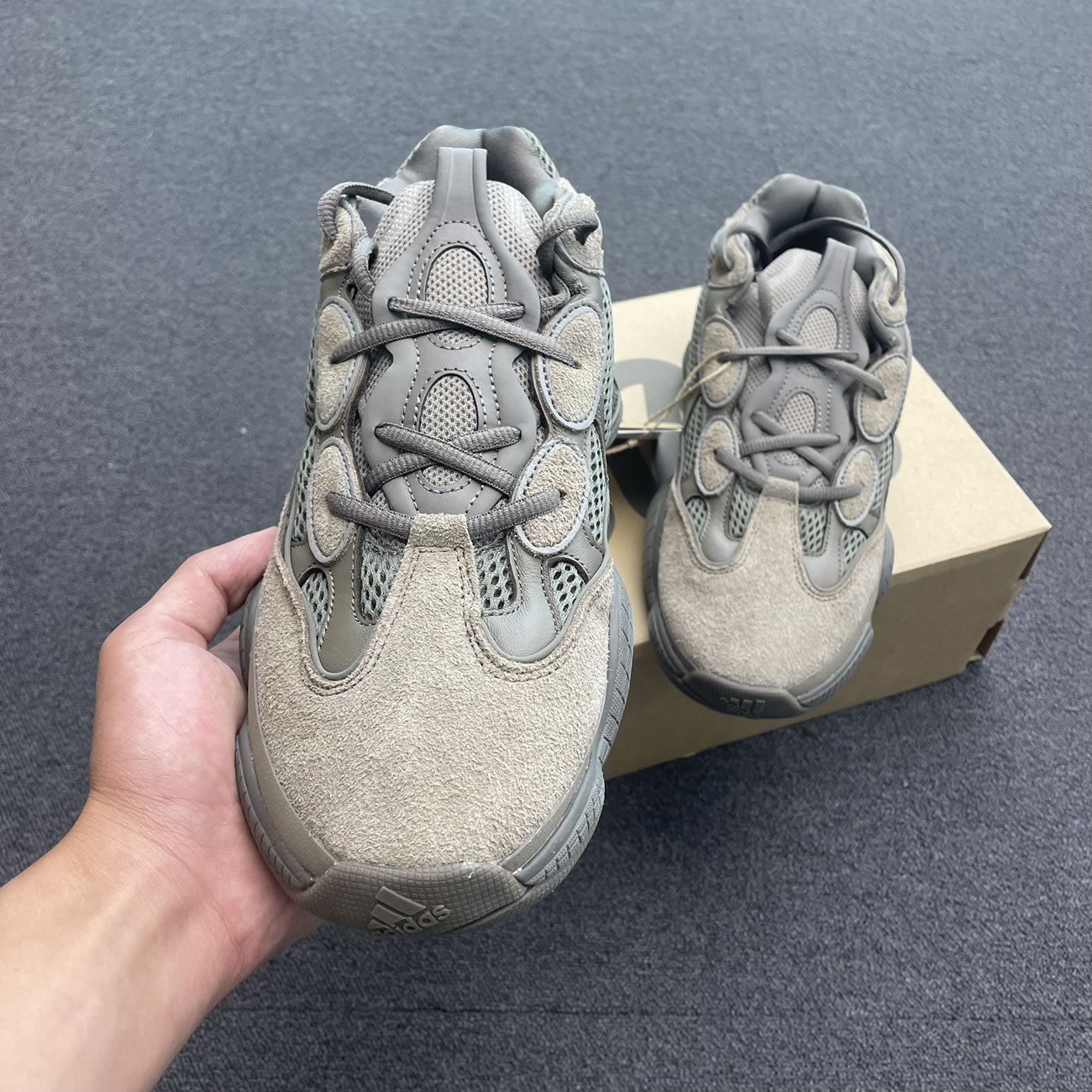 Adidas Yeezy 500 Clay Brown Gx3606 (6) - newkick.vip