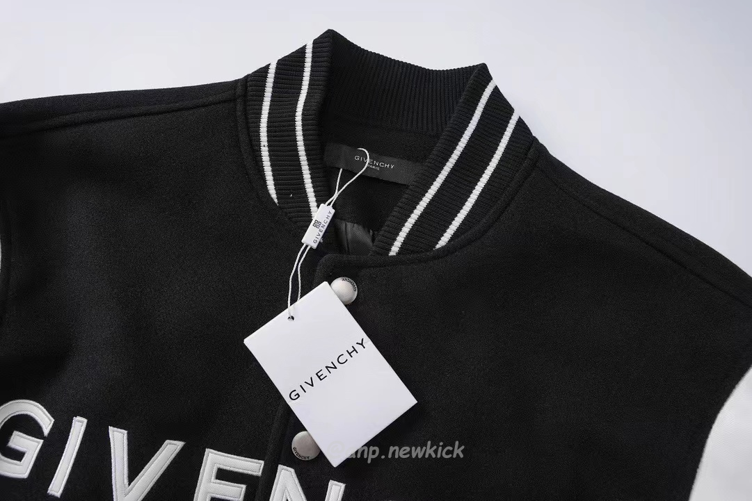 Givenchy Knitted Logo Varsity Jacket (3) - newkick.vip