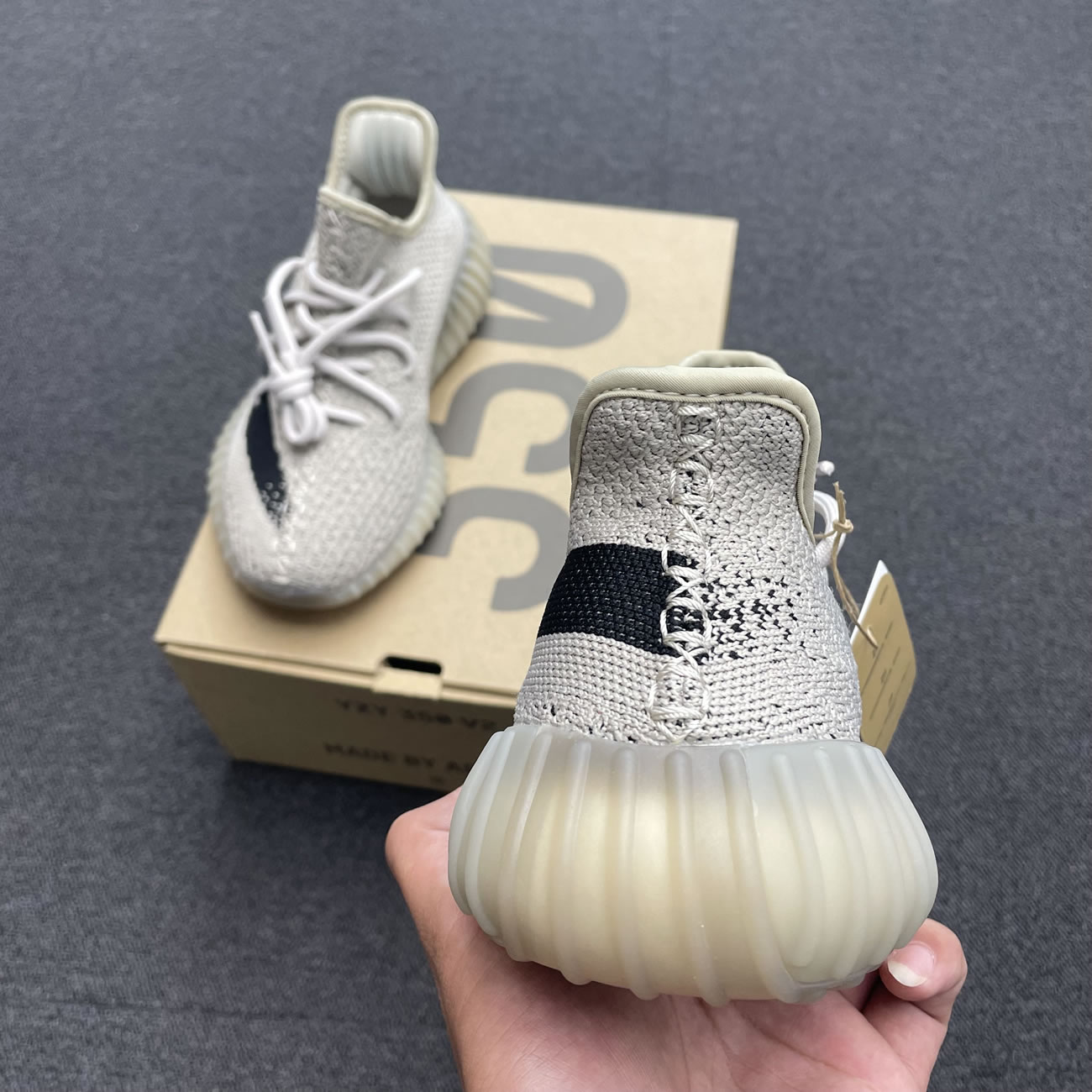 Adidas Yeezy Boost 350 V2 Slate Hp7870 (2) - newkick.vip