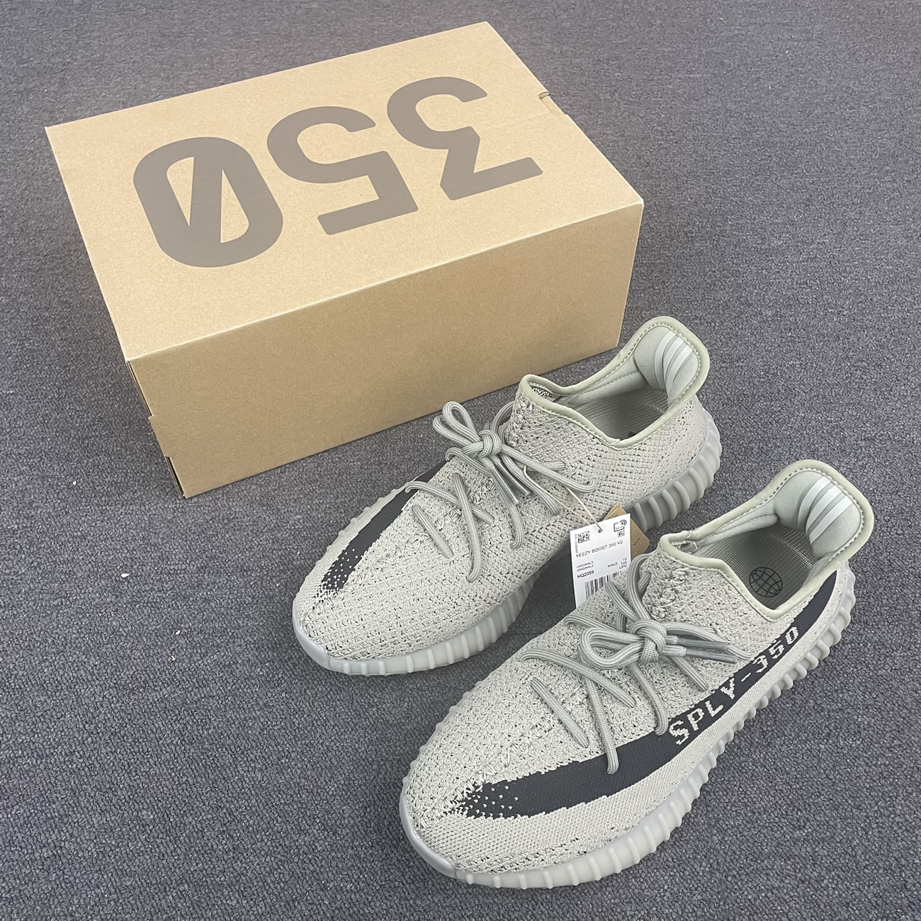 Adidas Yeezy Boost 350 V2 Granite Hq2059 (5) - newkick.vip