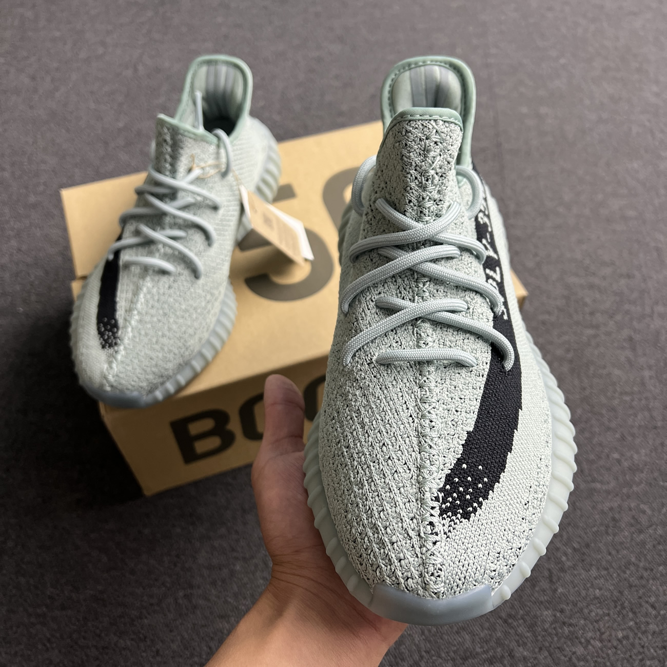 Adidas Yeezy Boost 350 V2 Salt Hq2060 (6) - newkick.vip