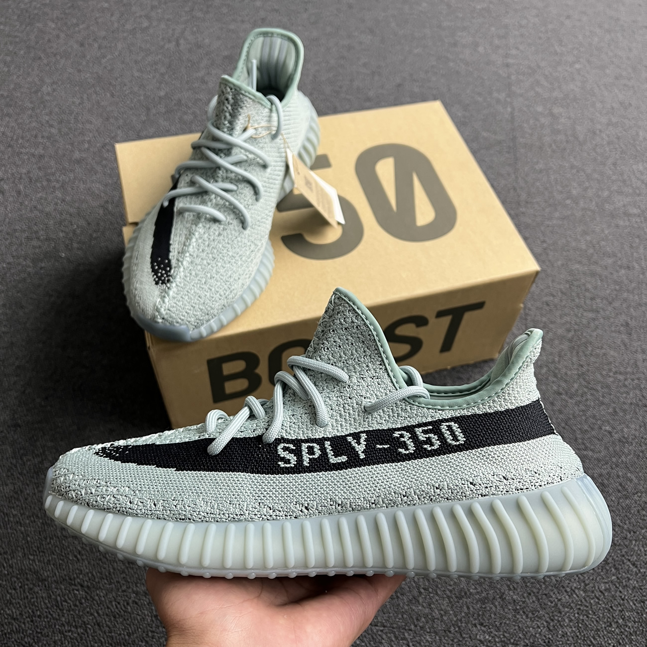 Adidas Yeezy Boost 350 V2 Salt Hq2060 (9) - newkick.vip