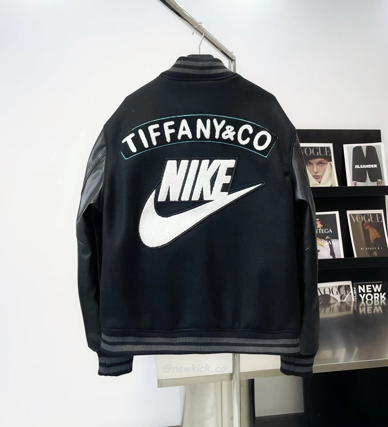 Nike X Tiffany Embroidered Baseball Jersey (11) - newkick.vip