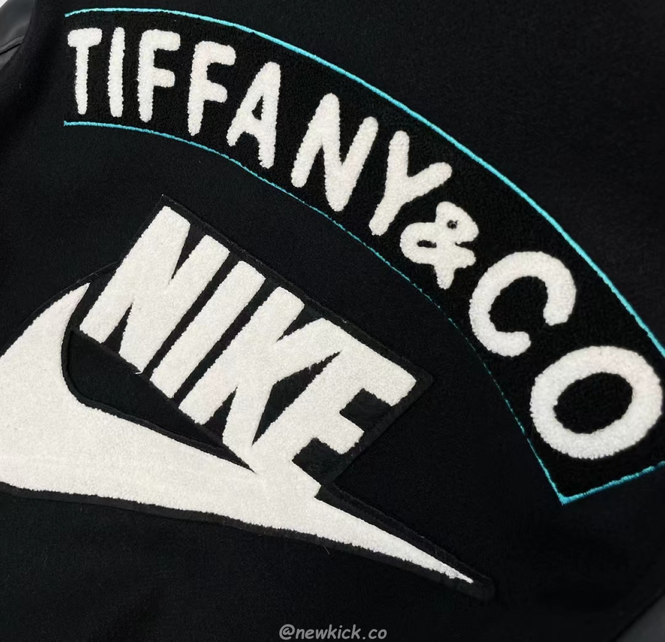 Nike X Tiffany Embroidered Baseball Jersey (4) - newkick.vip