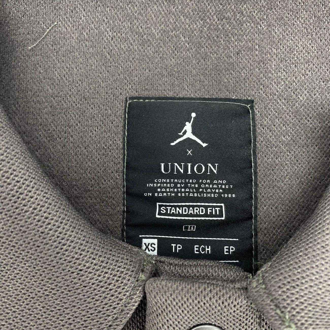 Jordan X Union Coaches Jacket Ironstone Fw20 (6) - newkick.vip