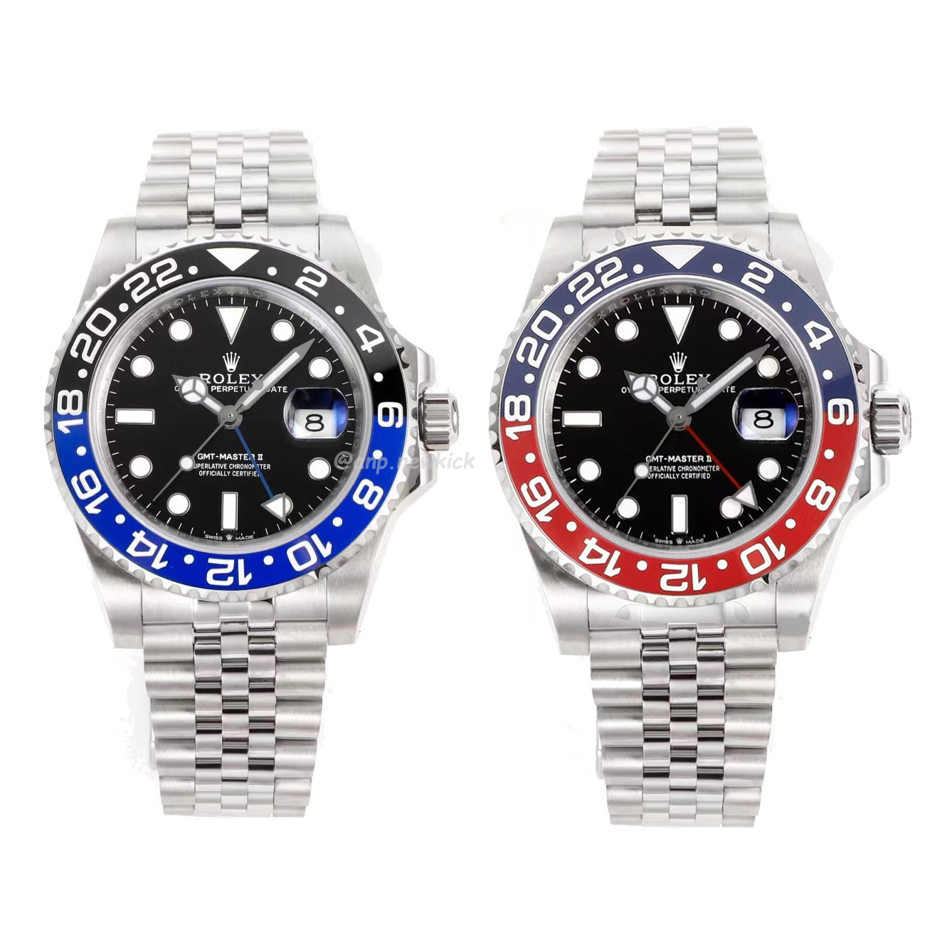 Rolex Gmt Master Ii Battgirl Pepsi Jubilee (1) - newkick.vip