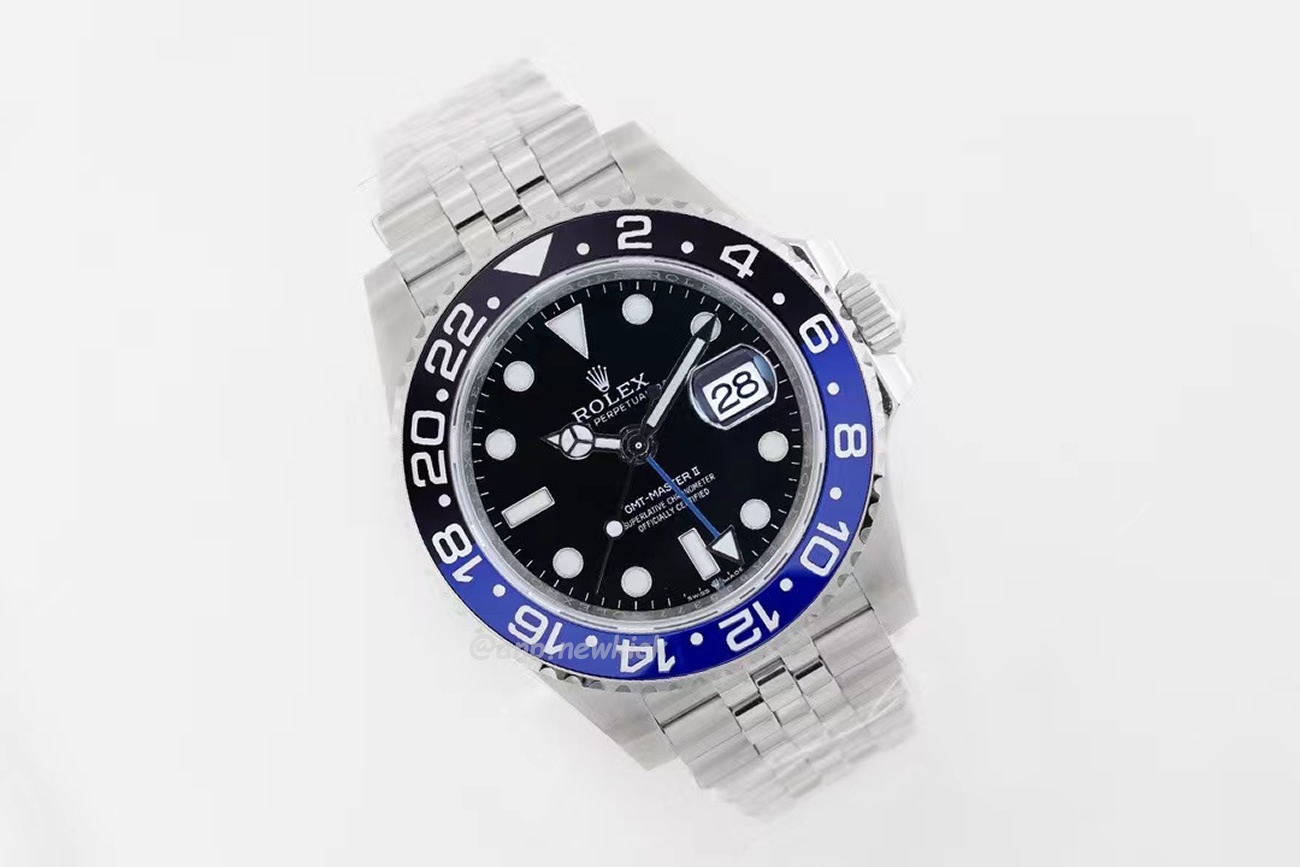 Rolex Gmt Master Ii Battgirl Pepsi Jubilee (6) - newkick.vip