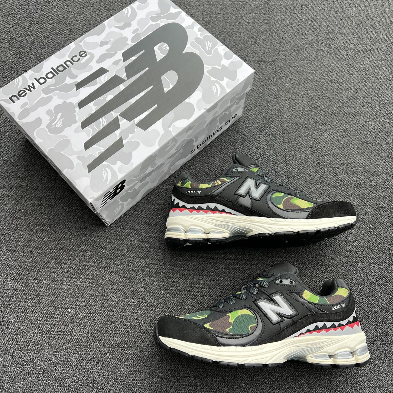 New Balance 2002r Bape Black M2002rbf (5) - newkick.vip