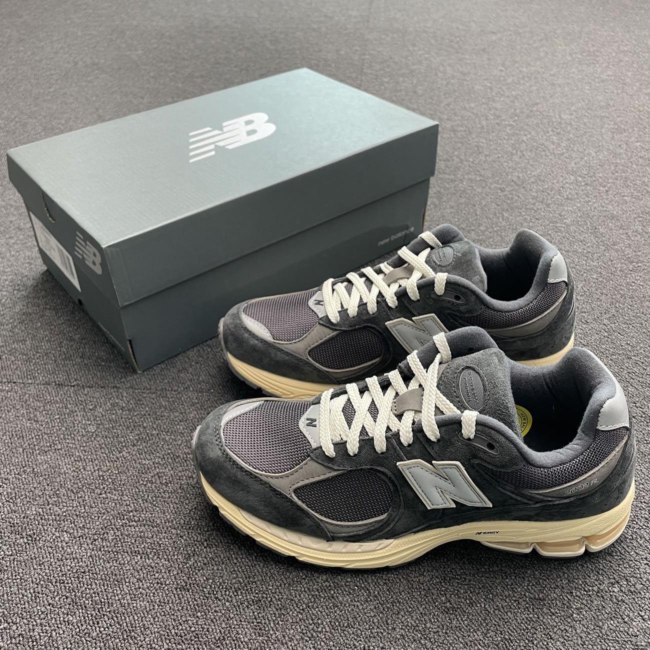 New Balance 2002r Black Dark Grey M2002rho (5) - newkick.vip