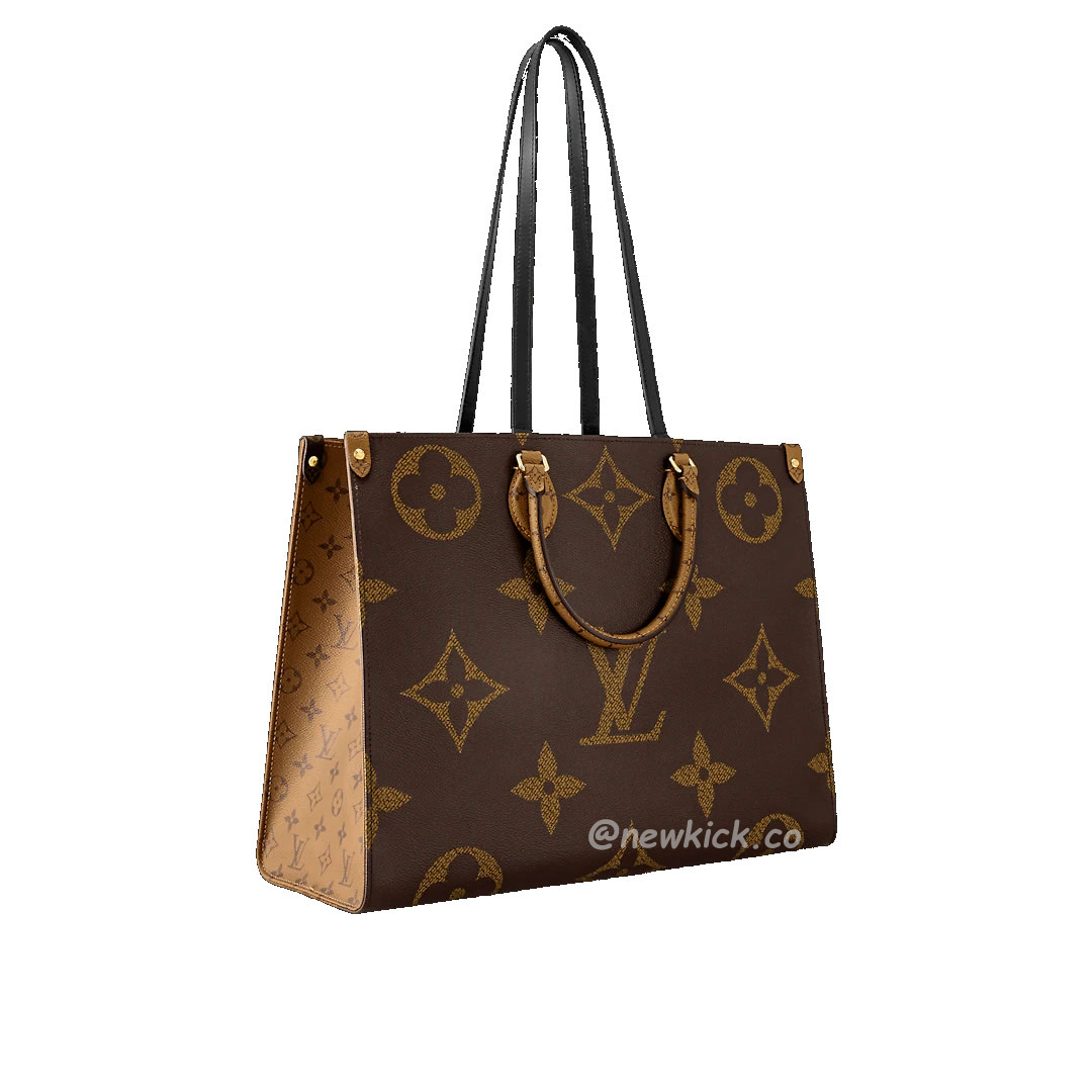 Louis Vuitton Onthego Cloth Tote Brown M45320 (14) - newkick.vip