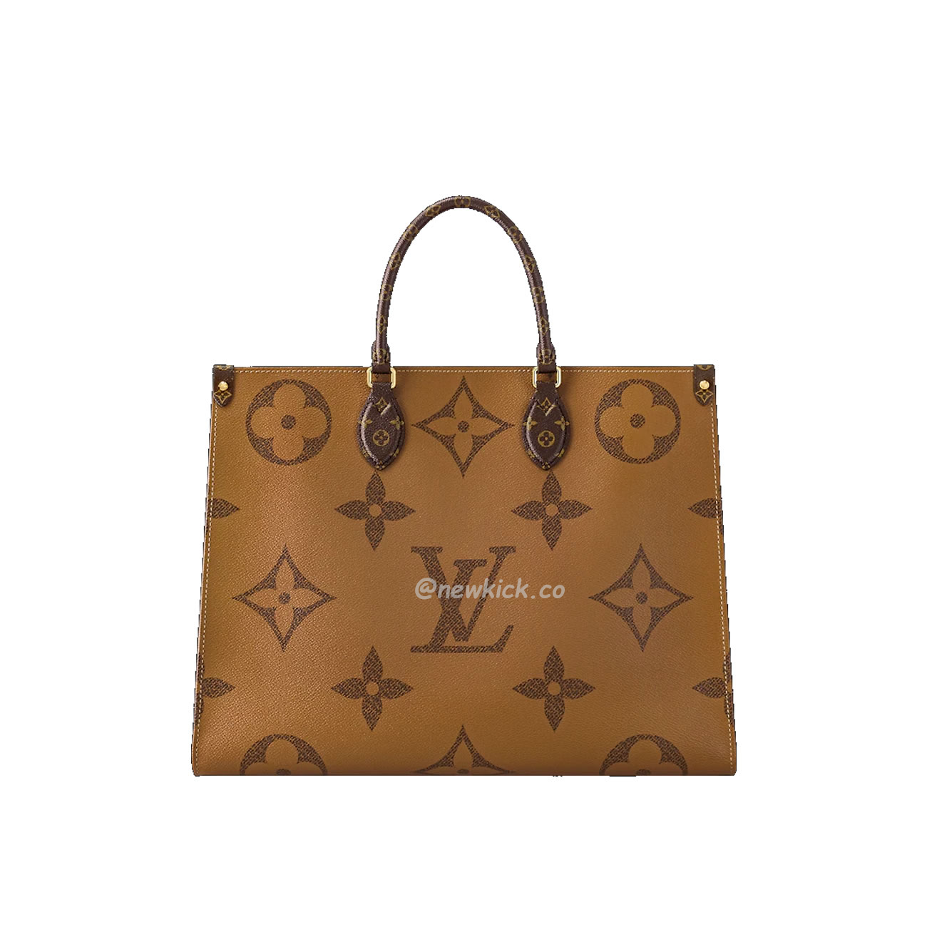 Louis Vuitton Onthego Cloth Tote Brown M45320 (2) - newkick.vip