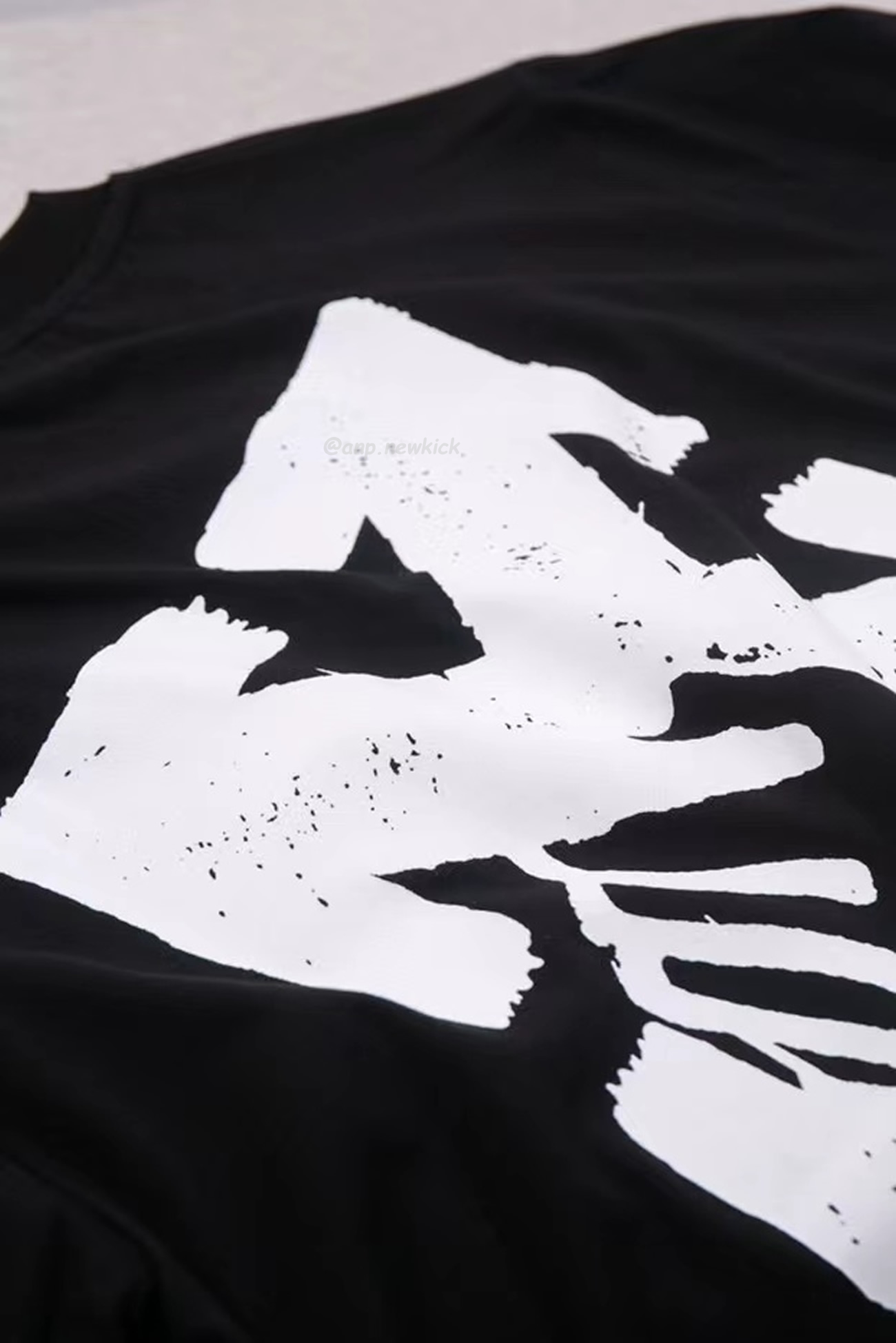 Off White Hand Arrow Tee White Black (6) - newkick.vip