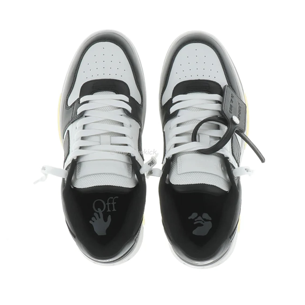 Off White Out Of Office Ooo Low Tops White Black White (5) - newkick.vip