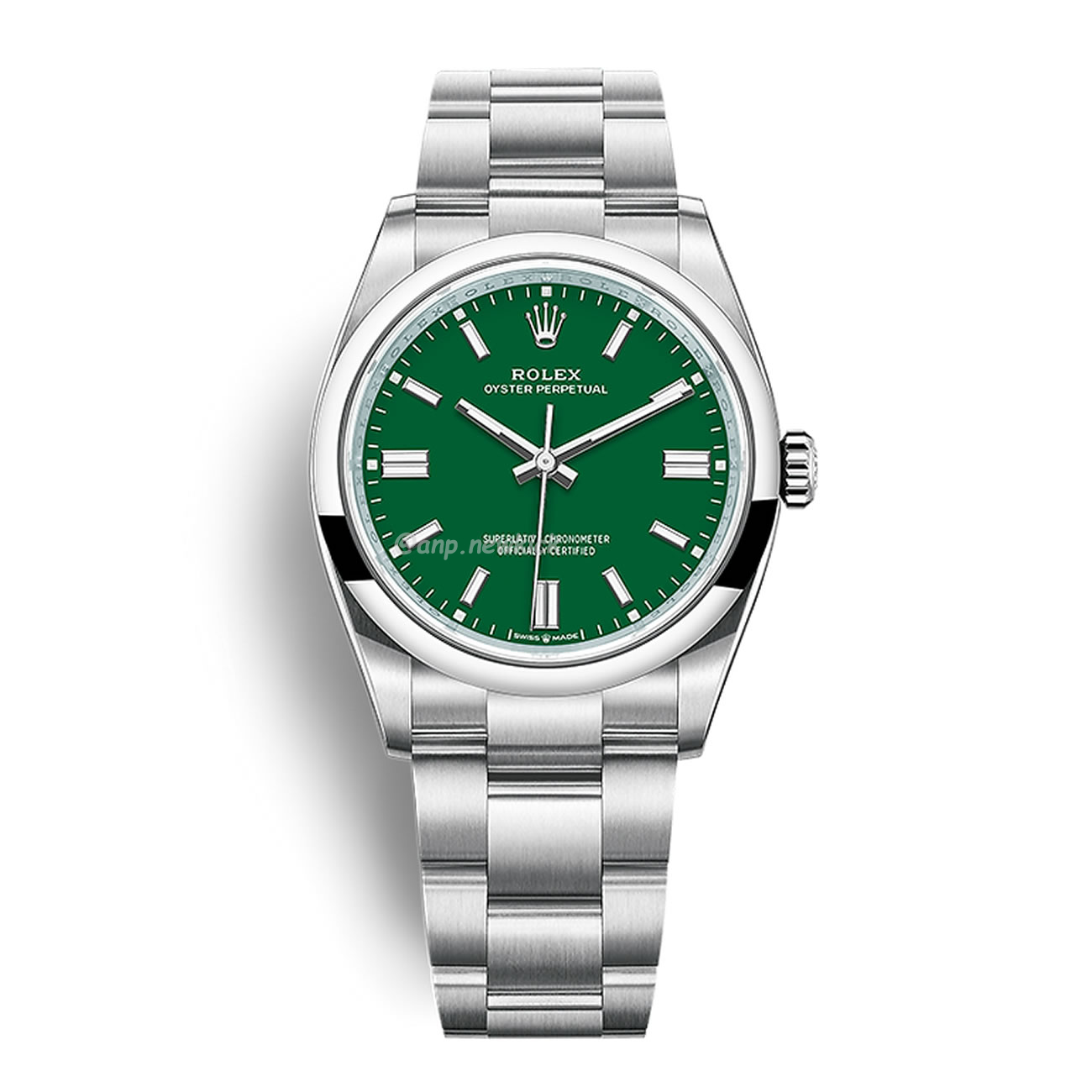 Rolex Oyster Perpetual Green Bright Black (18) - newkick.vip