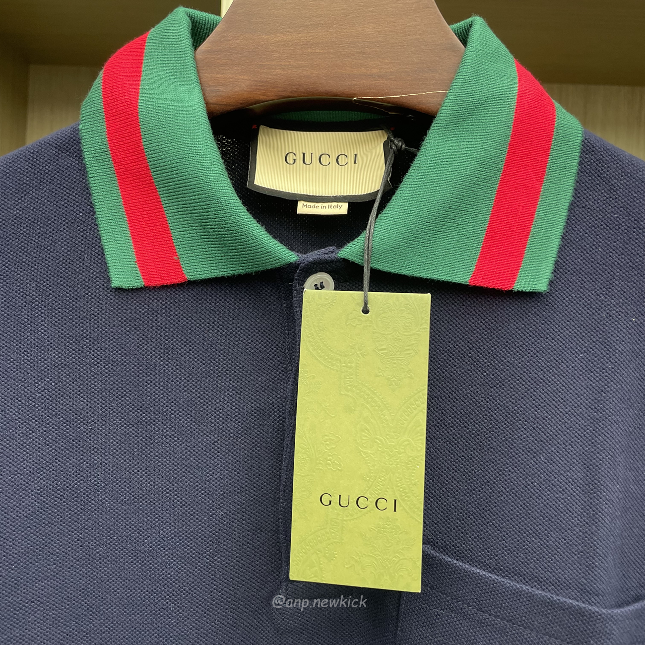 Gucci Gg Collar Polo Shirt (23) - newkick.vip