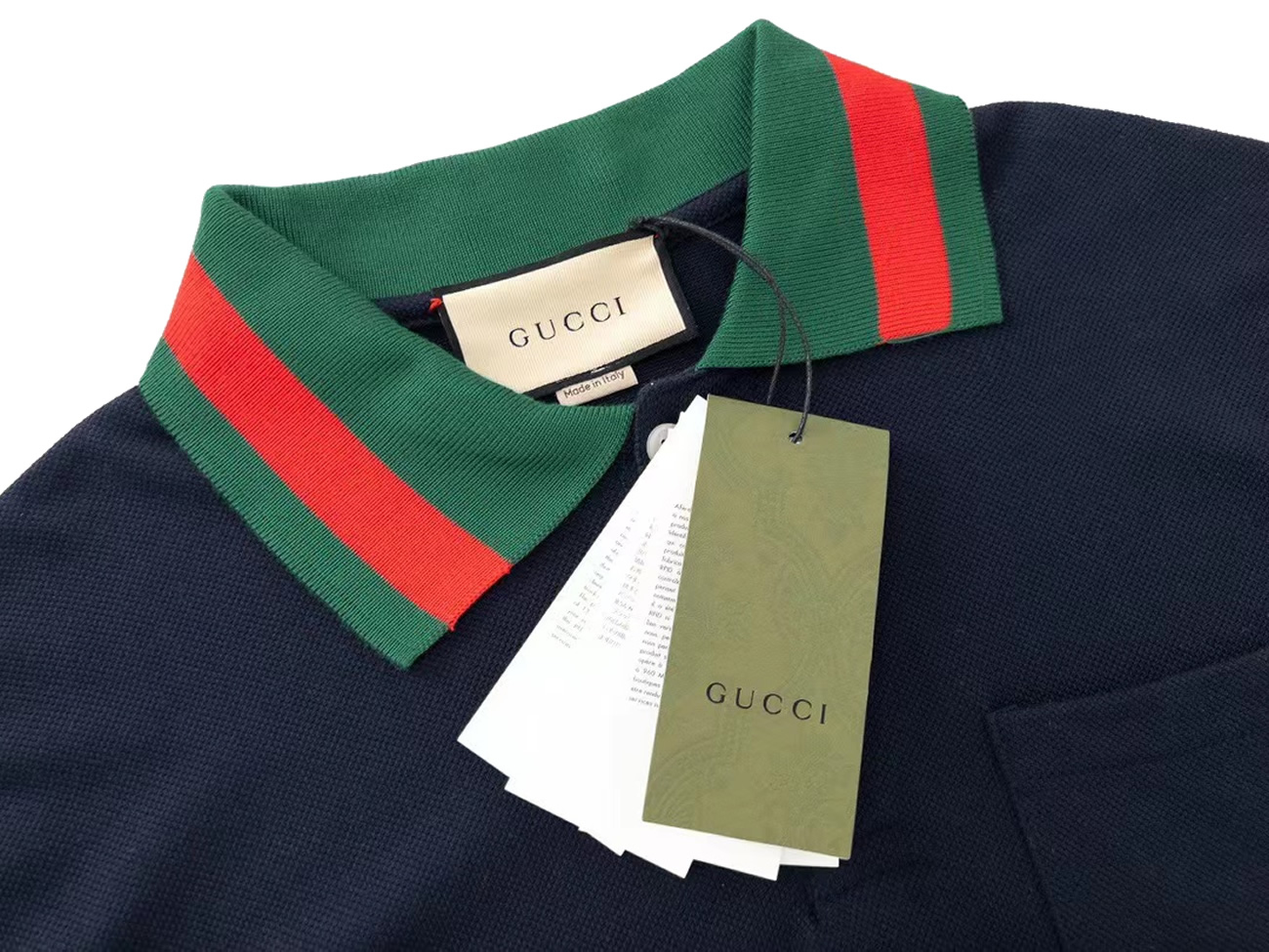 Gucci Gg Collar Polo Shirt (25) - newkick.vip