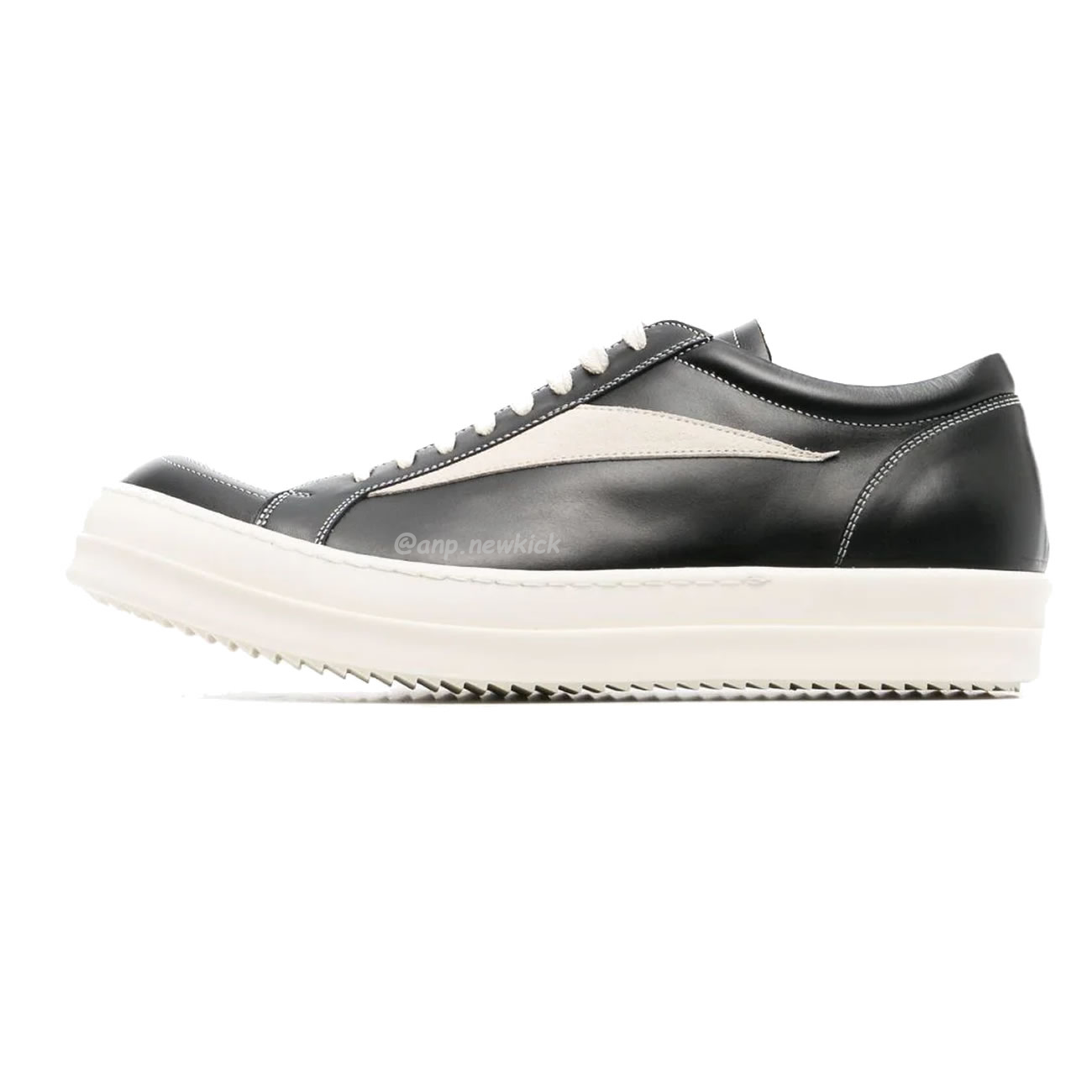 Rick Owens Leather Low Top Vintage Sneakers Suede Canvas Black Taupe Grey Faded Pnk Pearl Milk Dark Dust (36) - newkick.vip