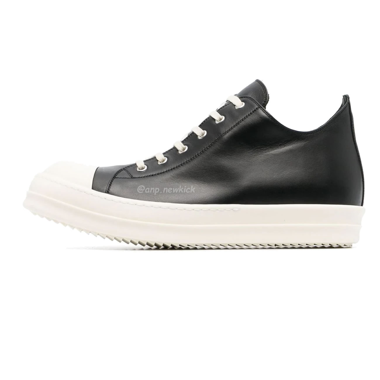 Rick Owens Leather Low Top Vintage Sneakers Suede Canvas Black Taupe Grey Faded Pnk Pearl Milk Dark Dust (37) - newkick.vip