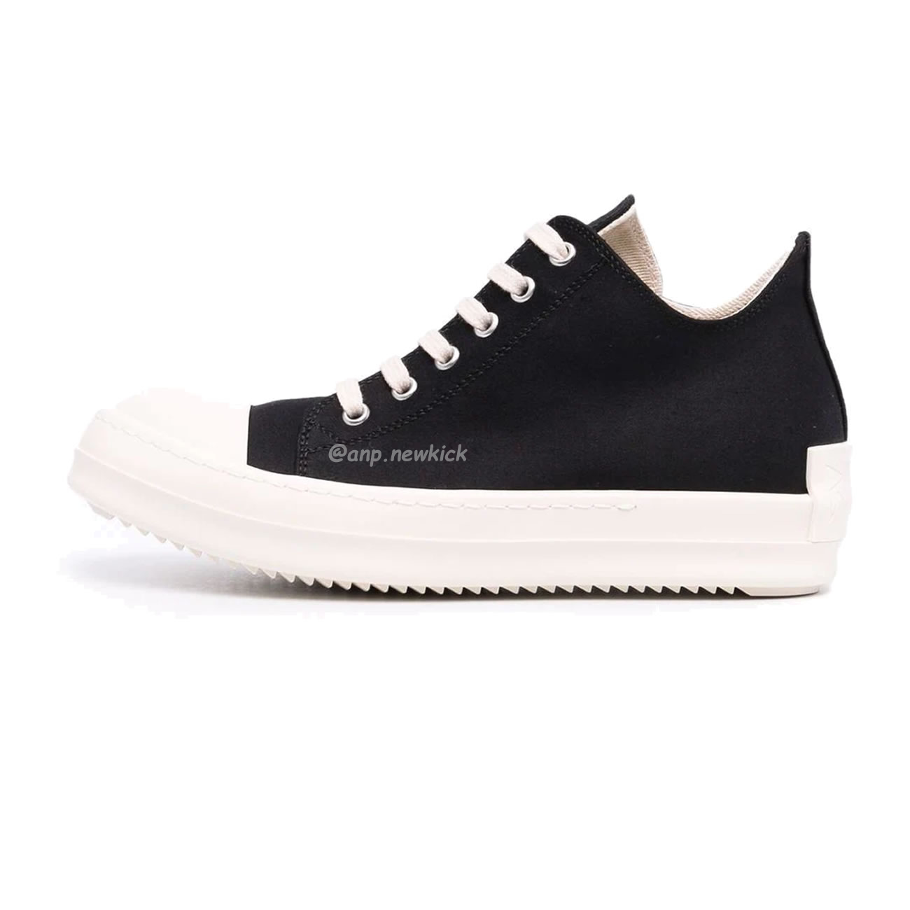 Rick Owens Leather Low Top Vintage Sneakers Suede Canvas Black Taupe Grey Faded Pnk Pearl Milk Dark Dust (39) - newkick.vip