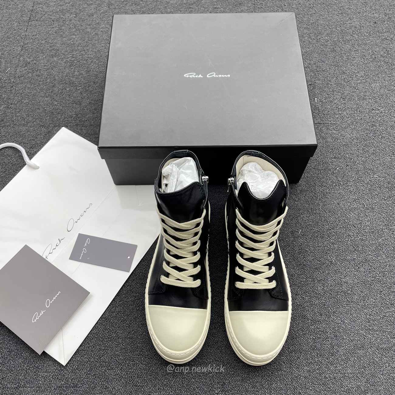 Rick Owens Women Sneakers Blk (2) - newkick.vip