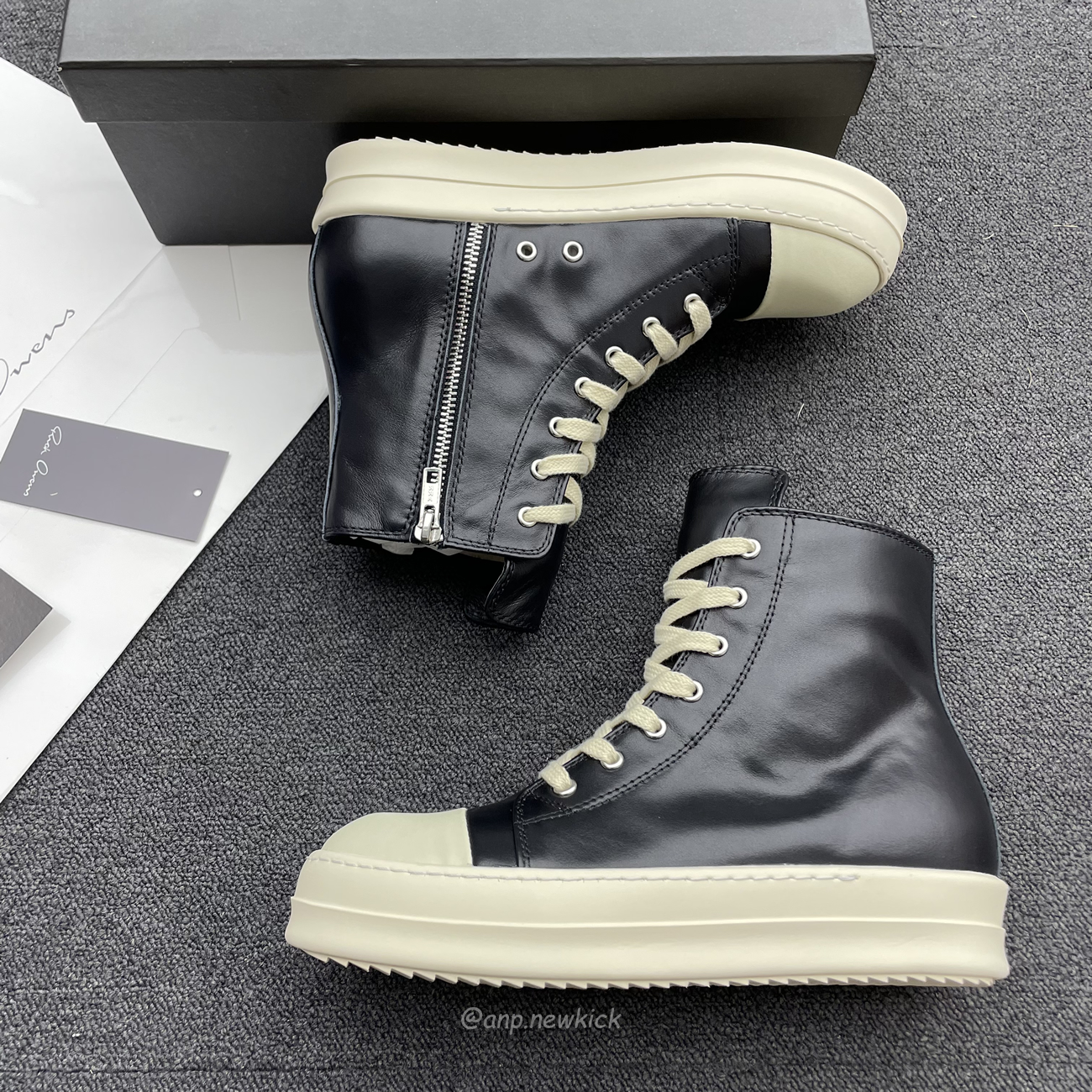 Rick Owens Women Sneakers Blk (3) - newkick.vip