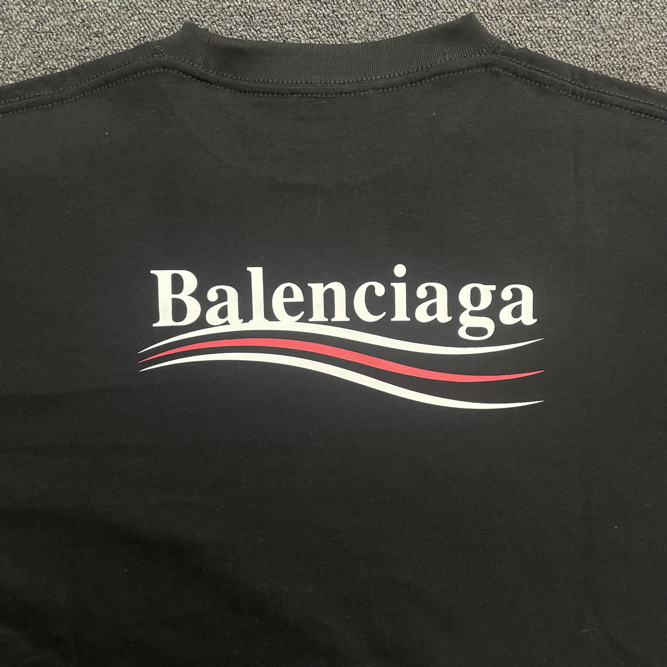 Balenciaga Ss21 T Shirt Black 641655tv521070 (5) - newkick.vip