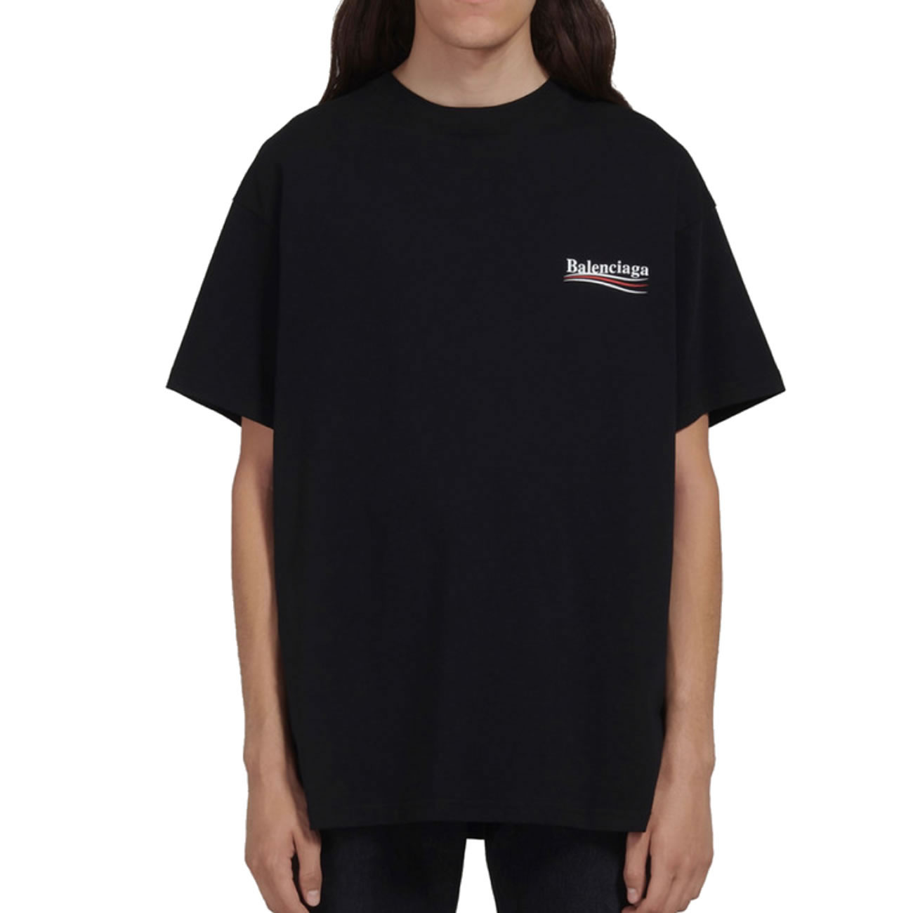 Balenciaga Ss21 T Shirt Black 641655tv521070 (6) - newkick.vip