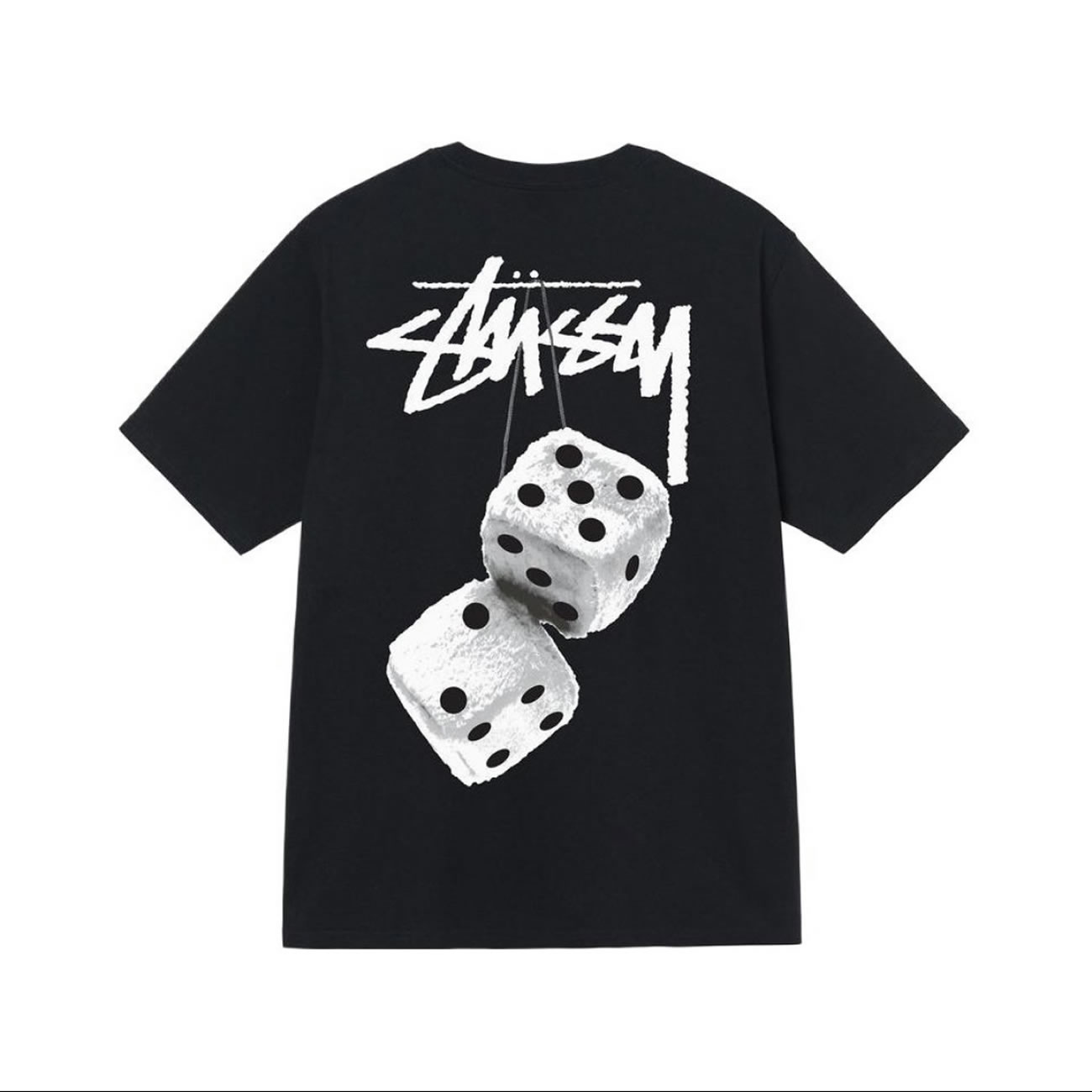 Stussy Fuzzy Dice Tee (5) - newkick.vip