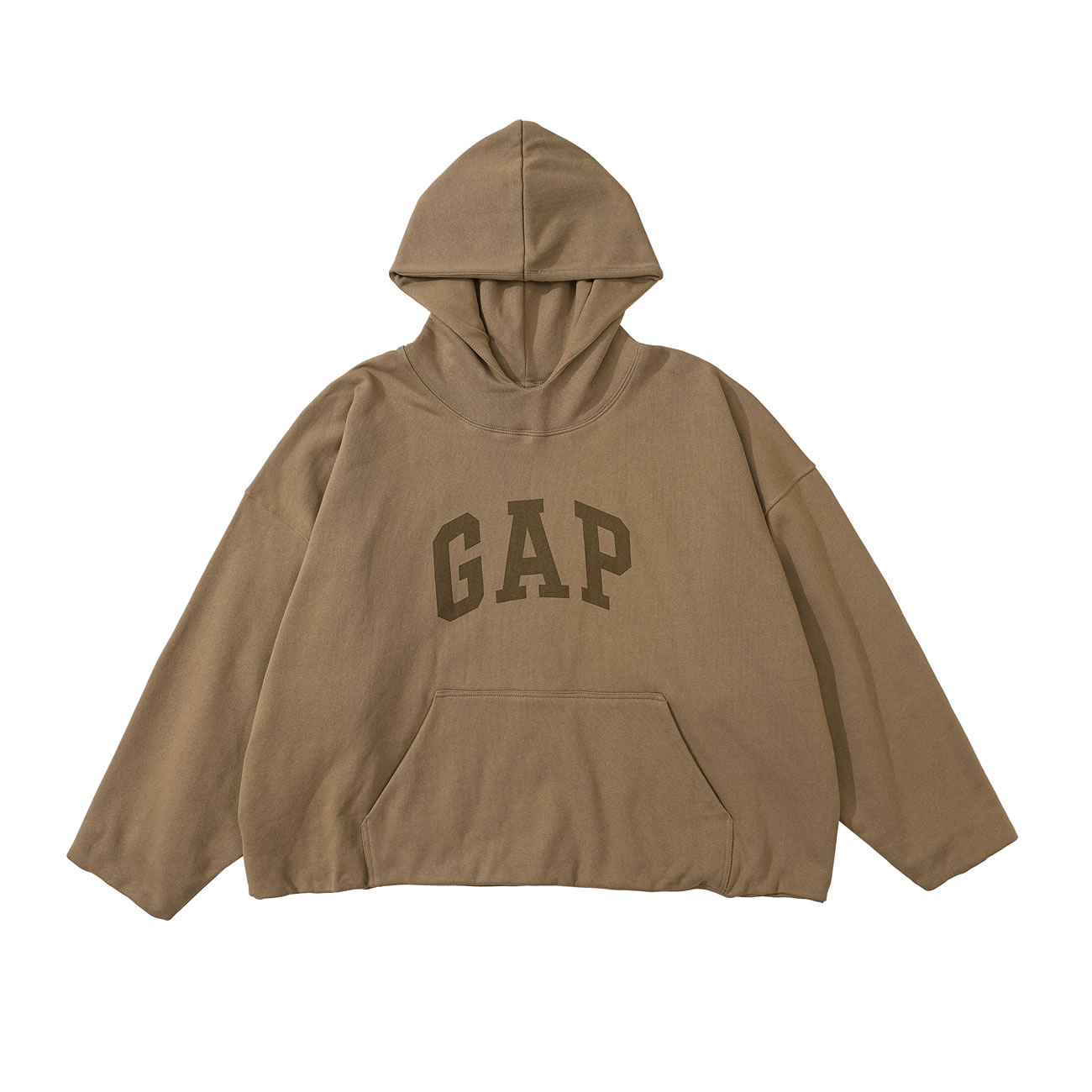 Yeezy Gap Engineered By Balenciaga Dove Hoodie Washed Black Ss22 (4) - newkick.vip