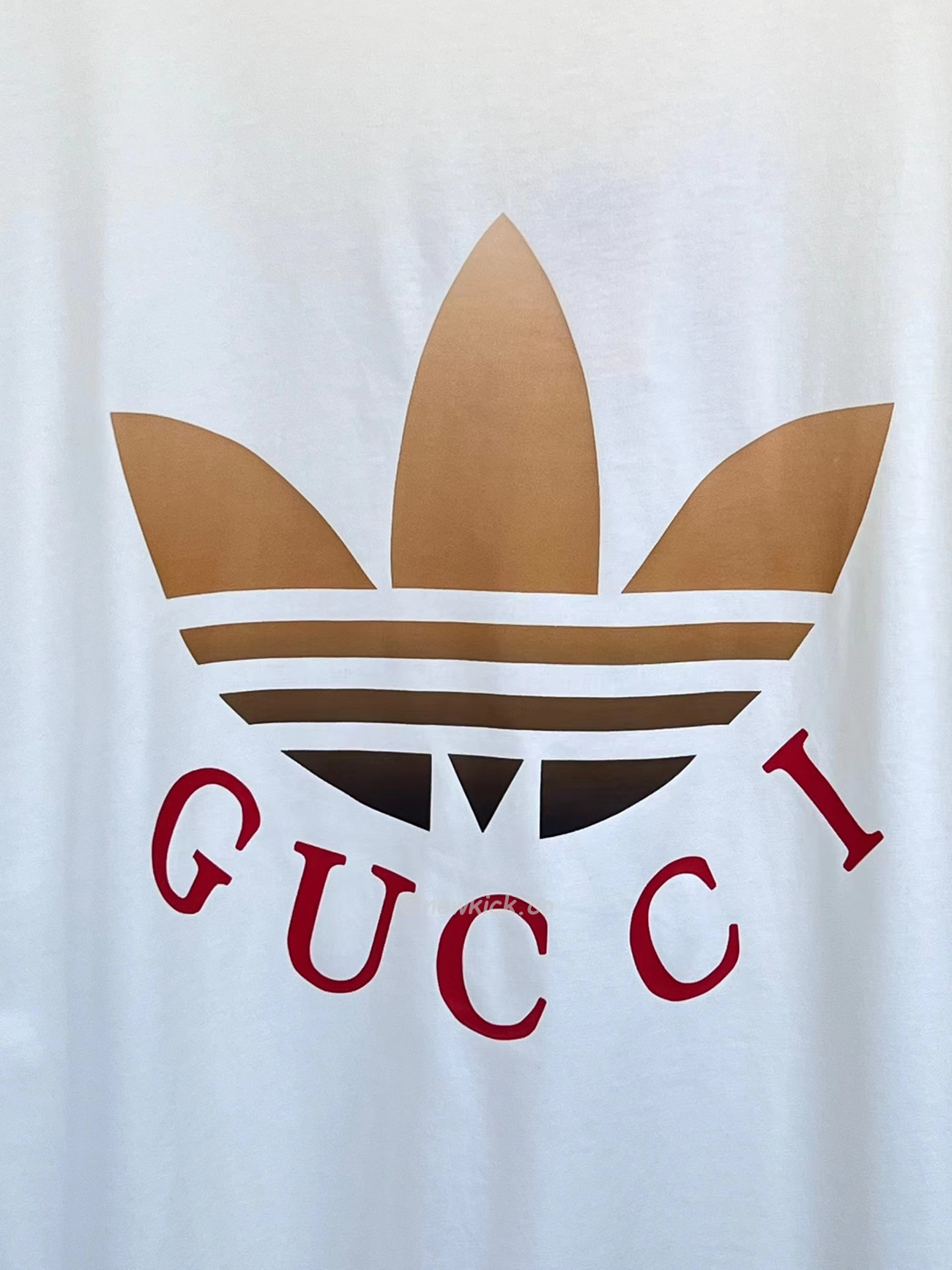 Gucci X Adidas Cotton Jersey T Shirt (7) - newkick.vip