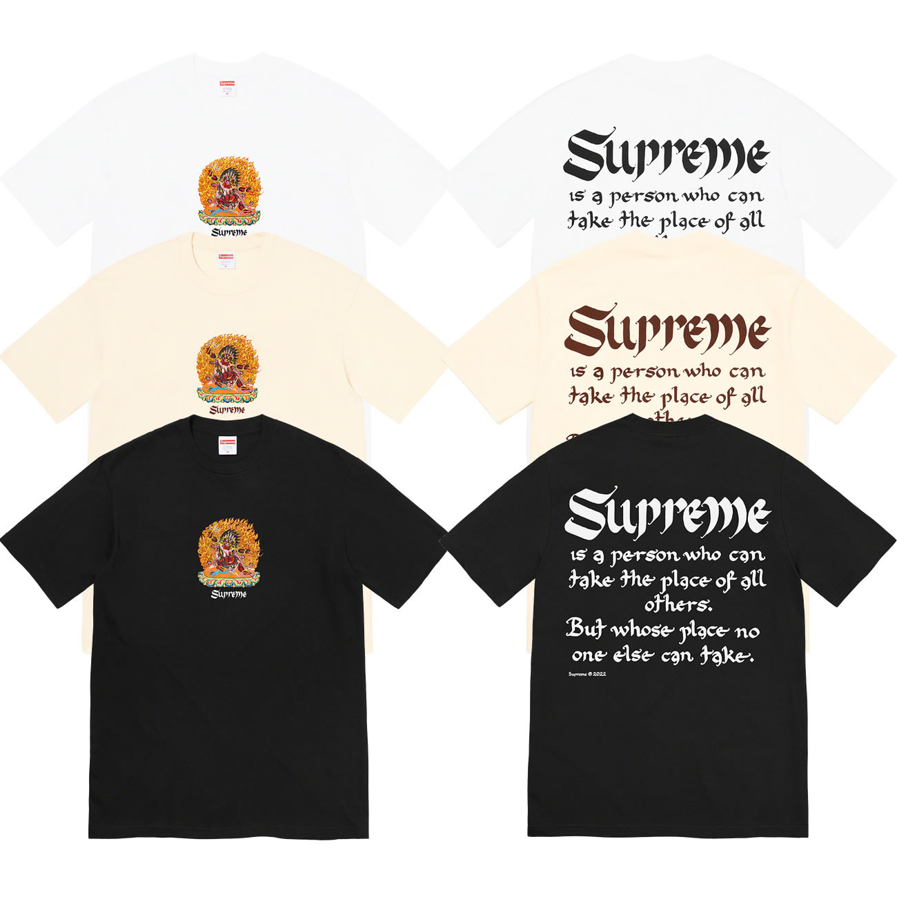 Supreme 22ss Person Tee(1) - newkick.vip